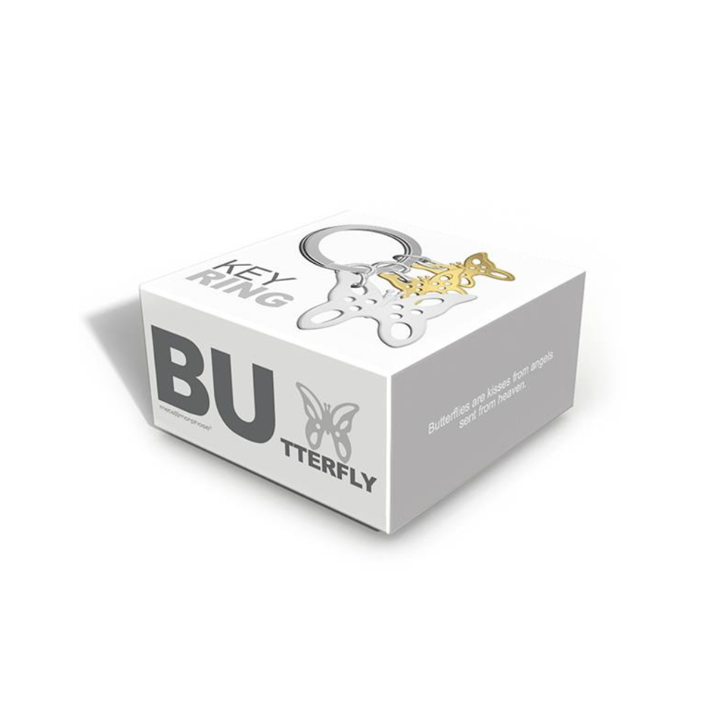 Butterflies Premium Keyring