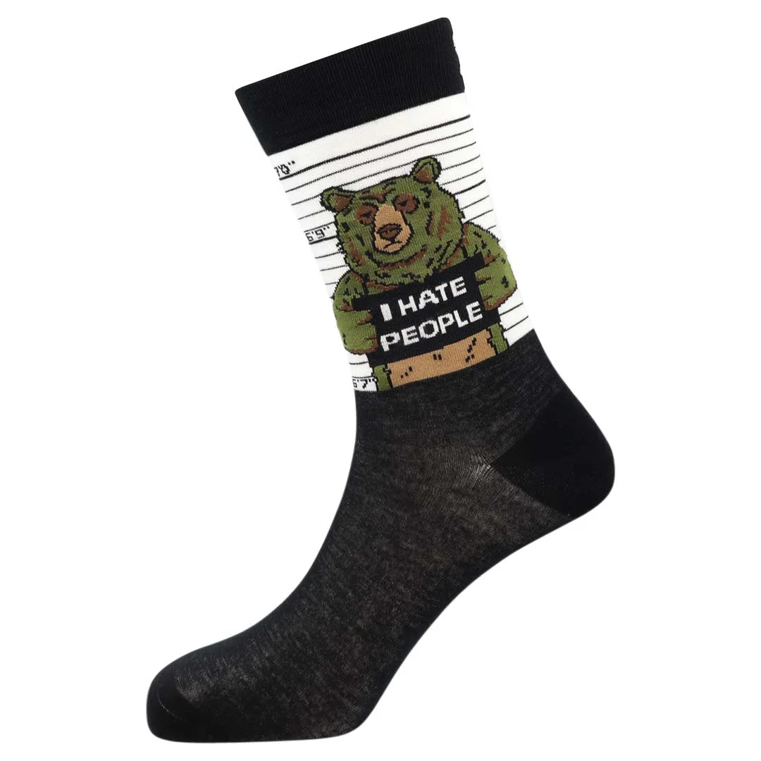 Men's "Mr Grumps" Bamboo Socks