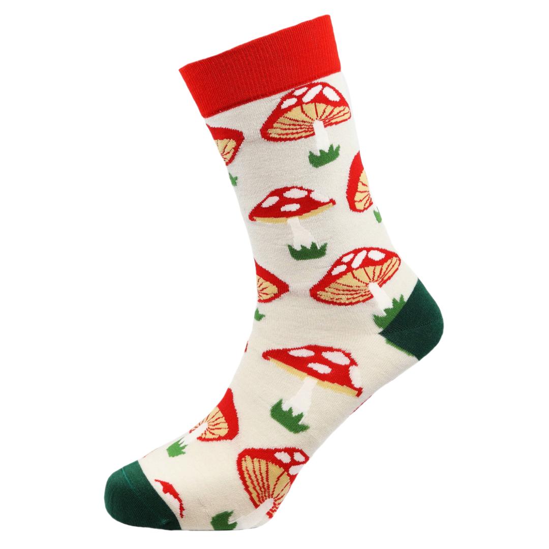 Men's "Mushrooms" Bamboo Socks