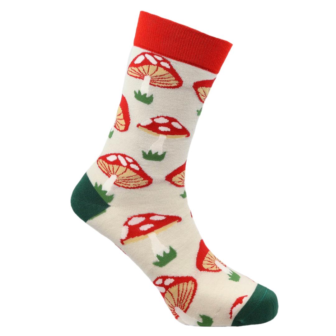 Men's "Mushrooms" Bamboo Socks