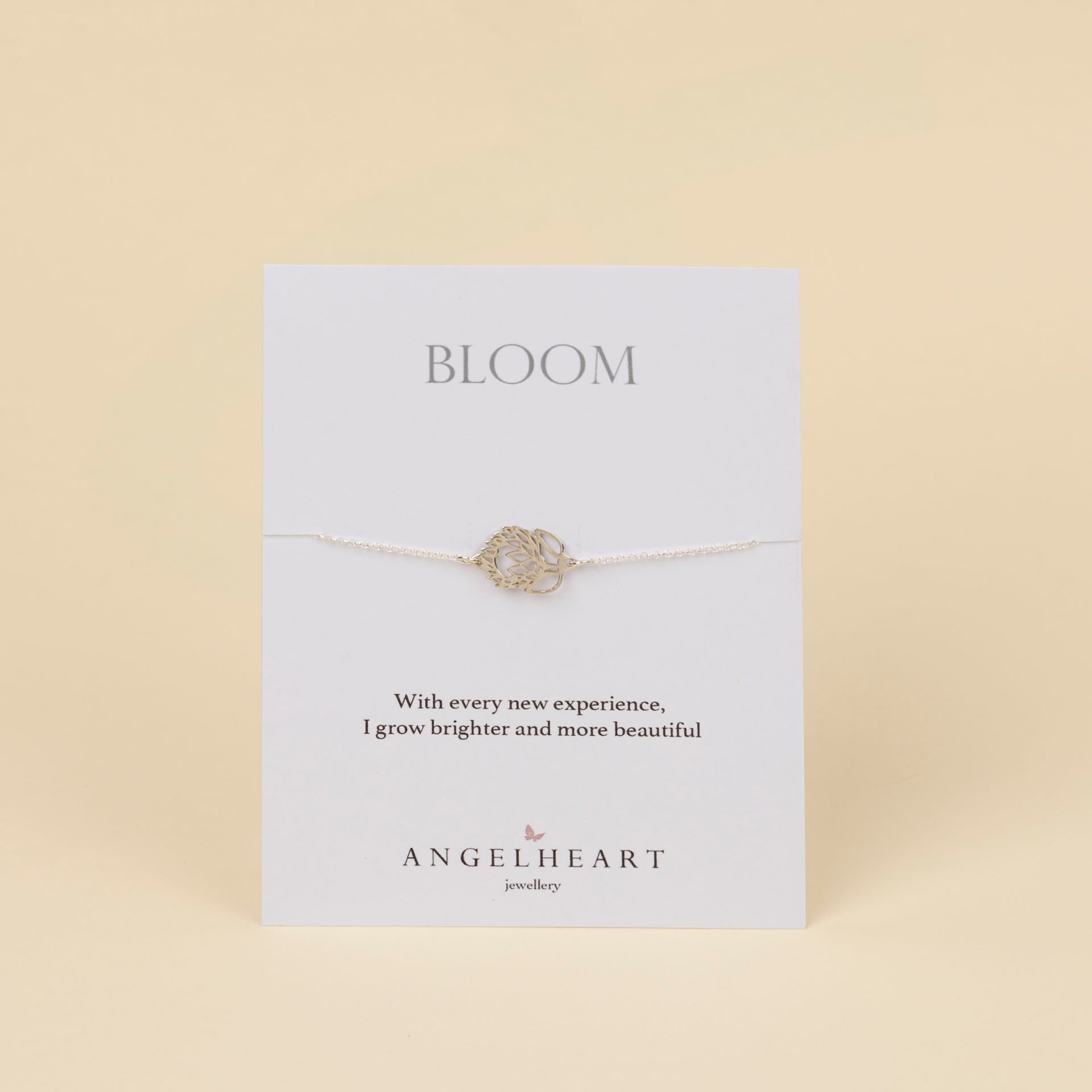 Open Protea Bracelet (sterling silver or gold-dipped)