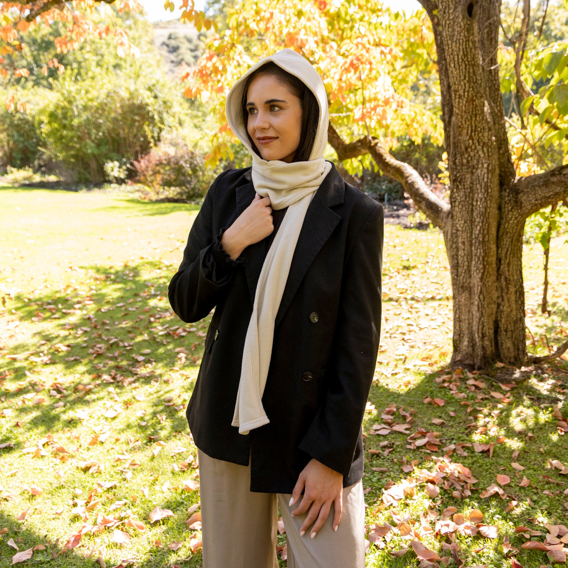 Soft Snood Scarf/Hood Combo (assorted colours)