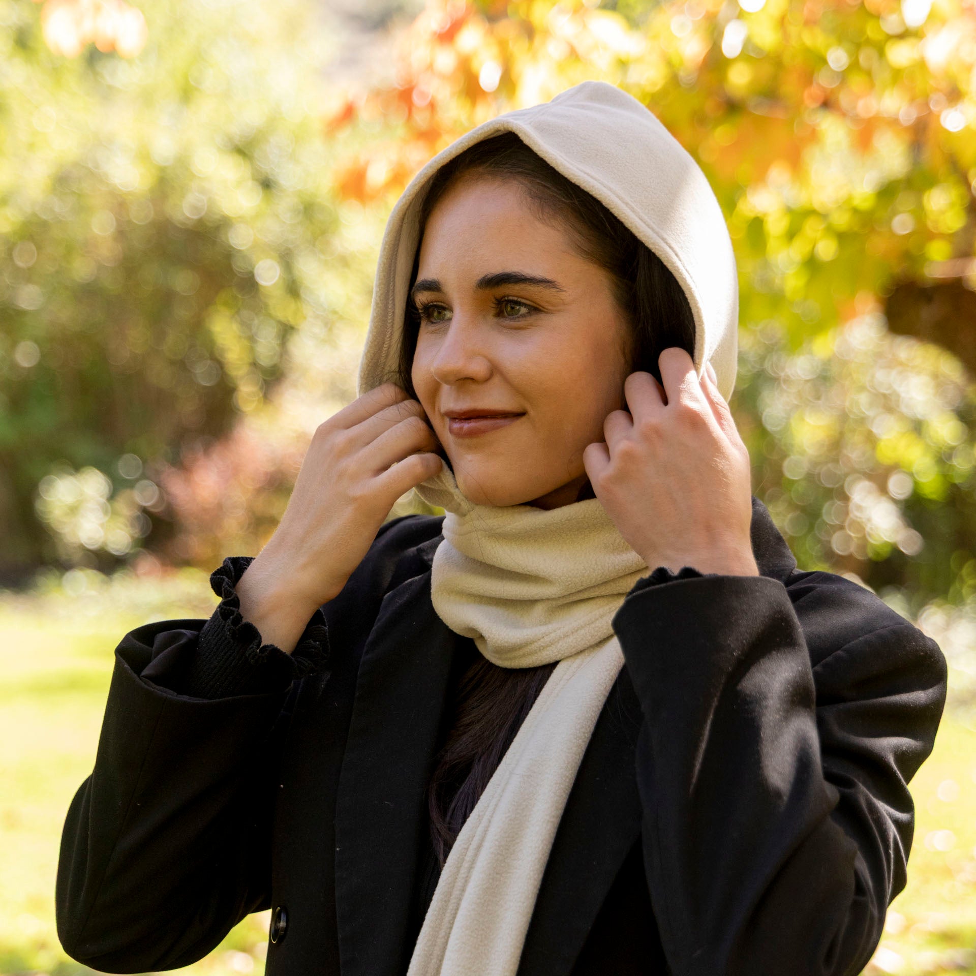 Soft Snood Scarf/Hood Combo (assorted colours)