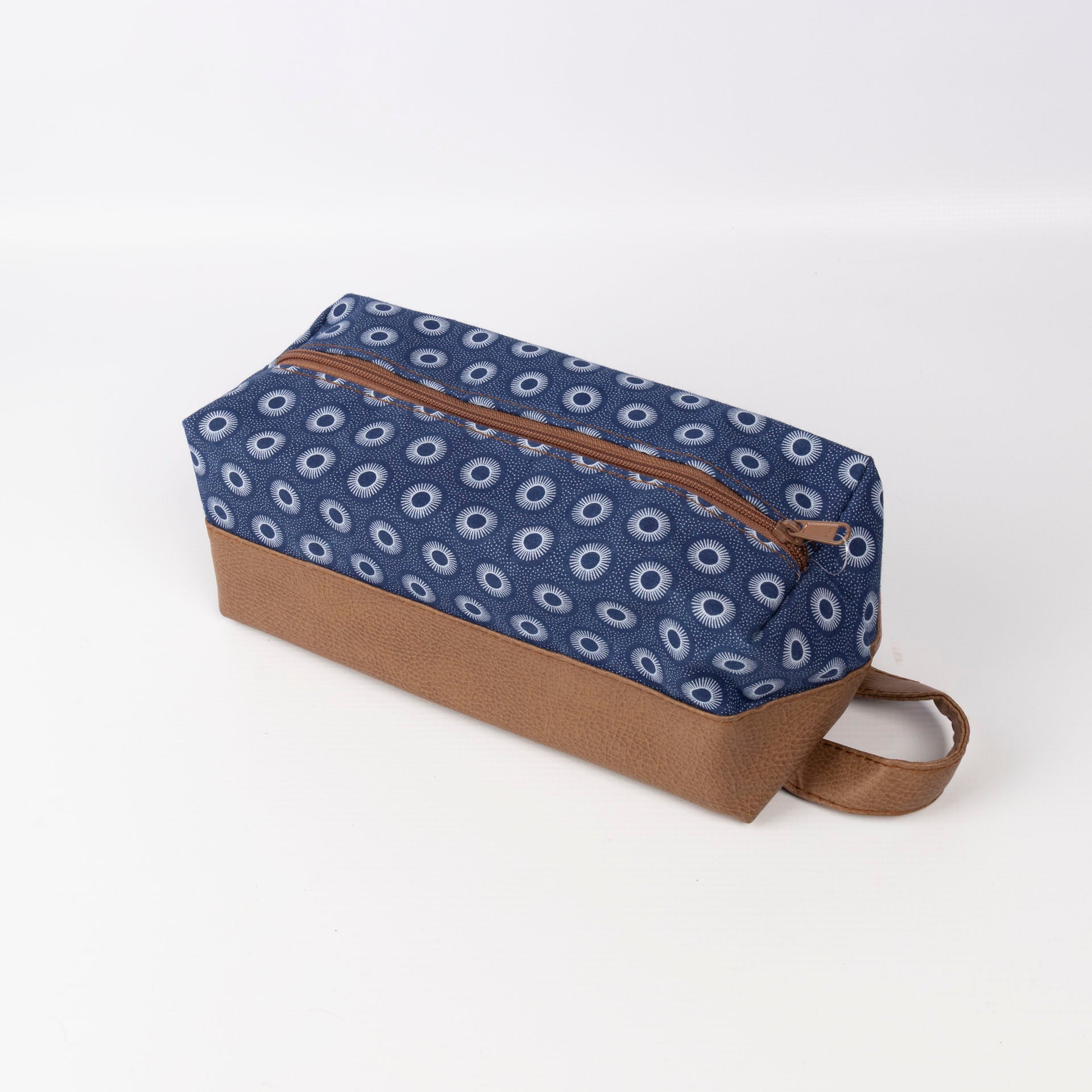 Shwe Leather-Look Toiletry Bag