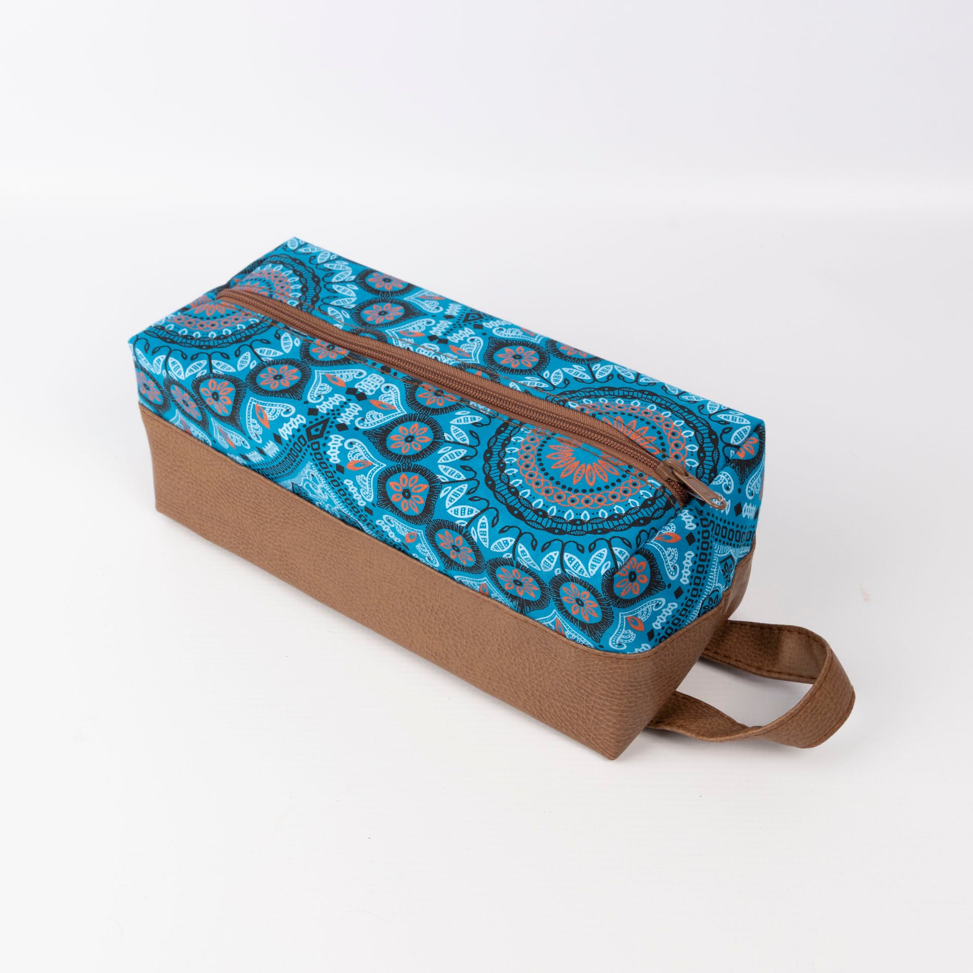 Shwe Leather-Look Toiletry Bag