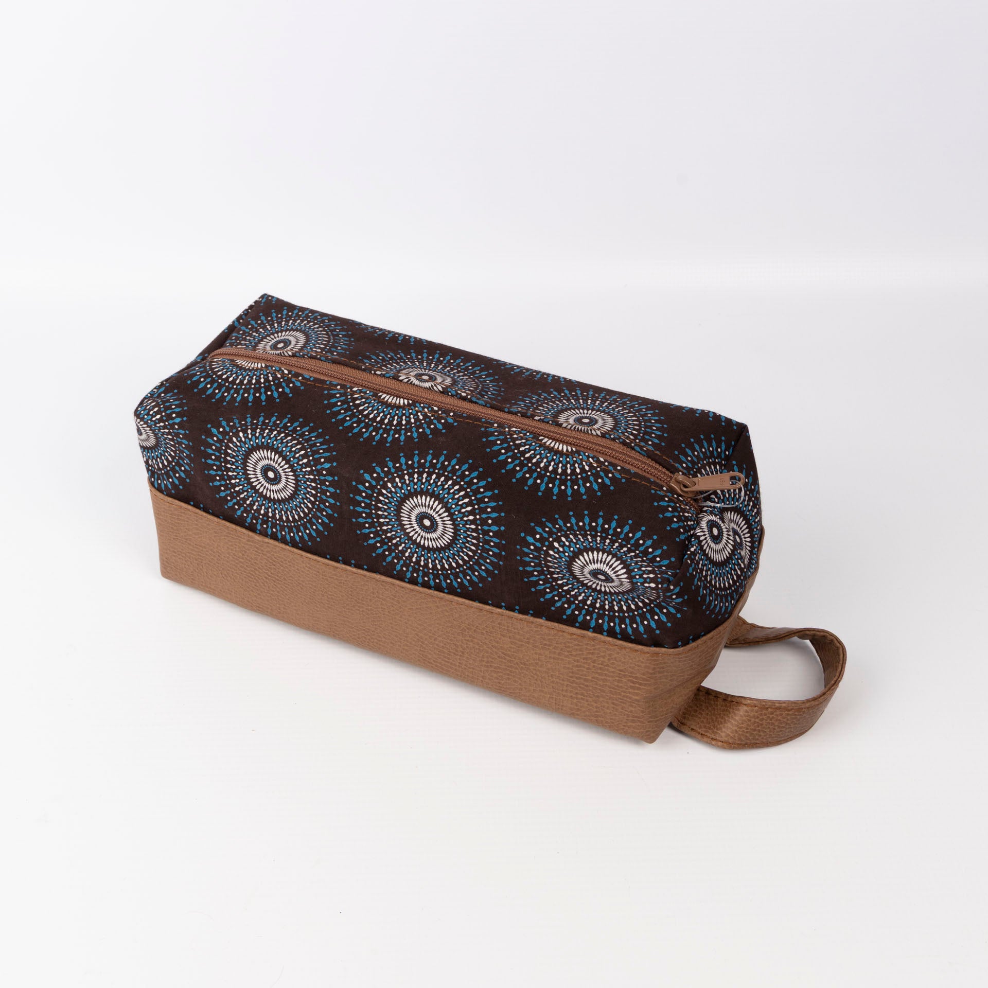 Shwe Leather-Look Toiletry Bag