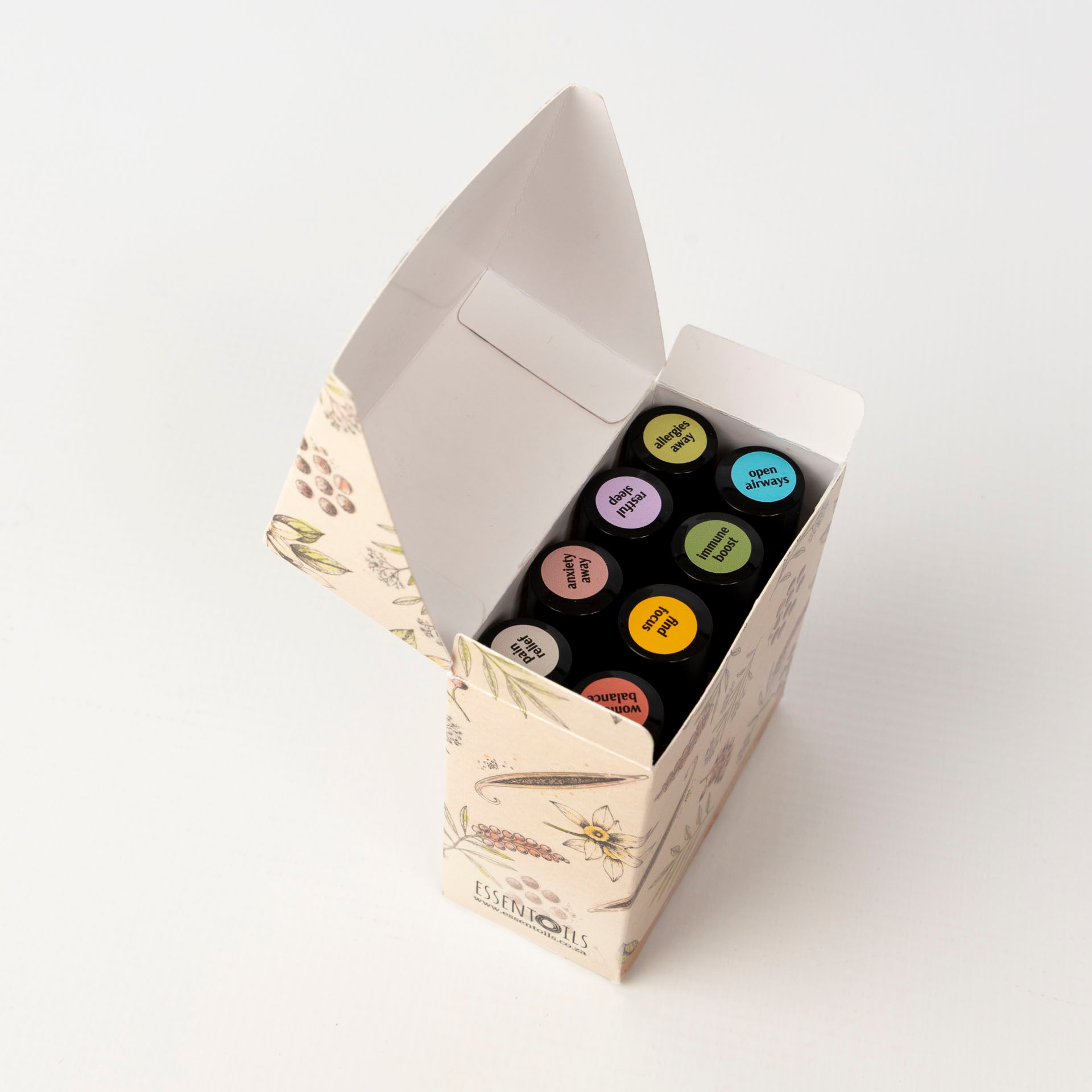 Aromatherapy Essential Oil Blend Rollers (assorted)