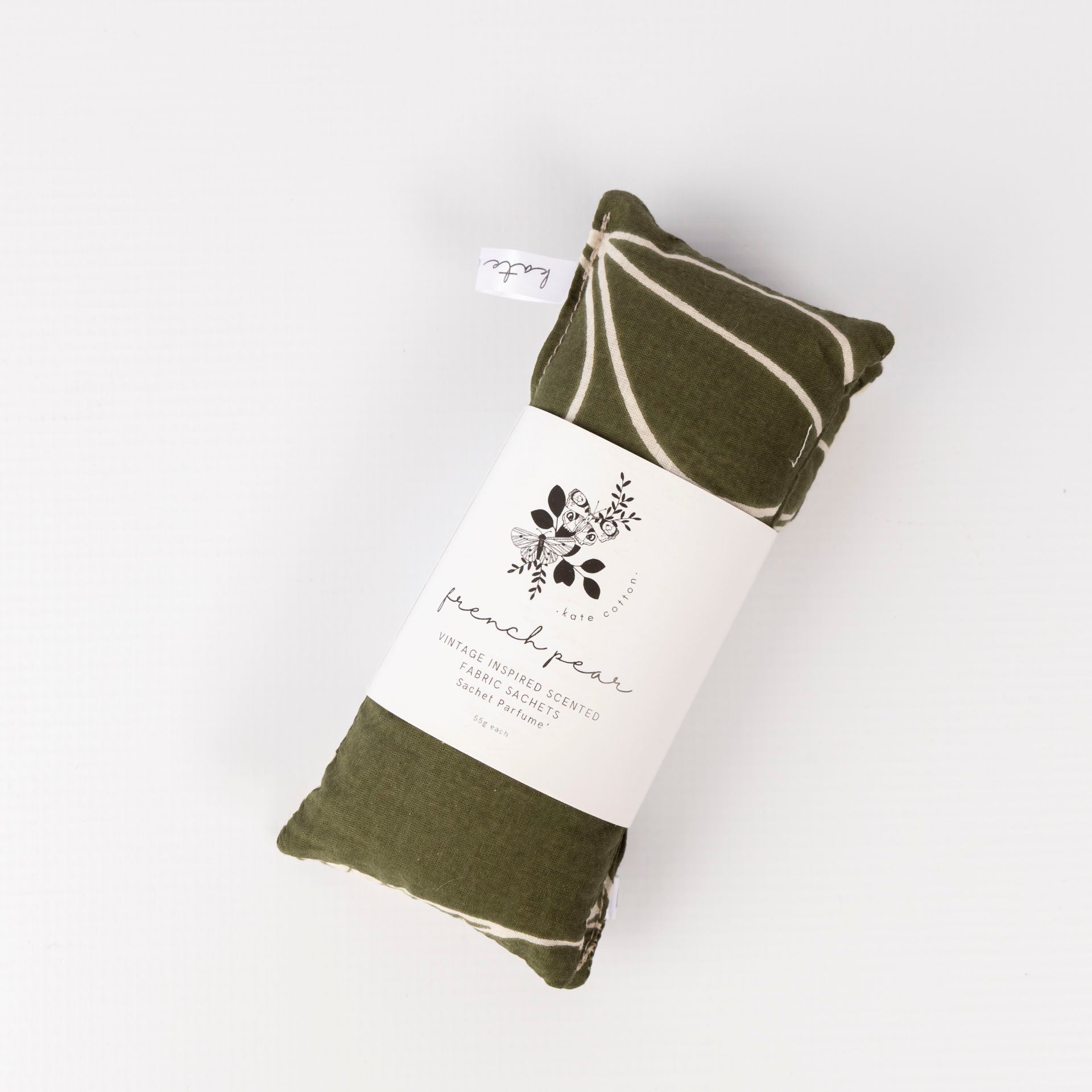 Vintage Inspired Scented Fabric Sachets (2 pack β assorted fragrances)