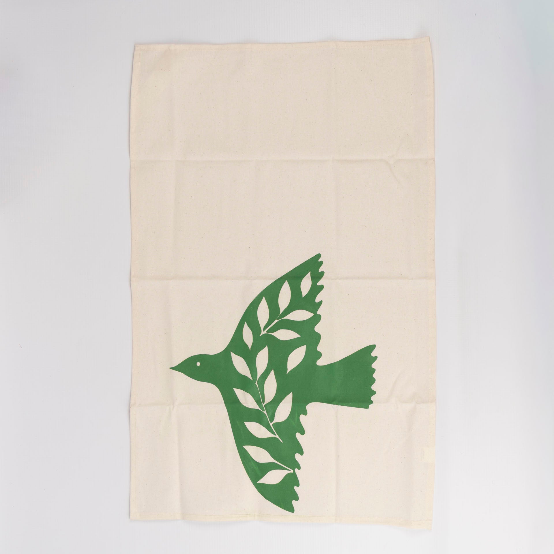 Bird Printed Cotton Tea Towel (assorted)