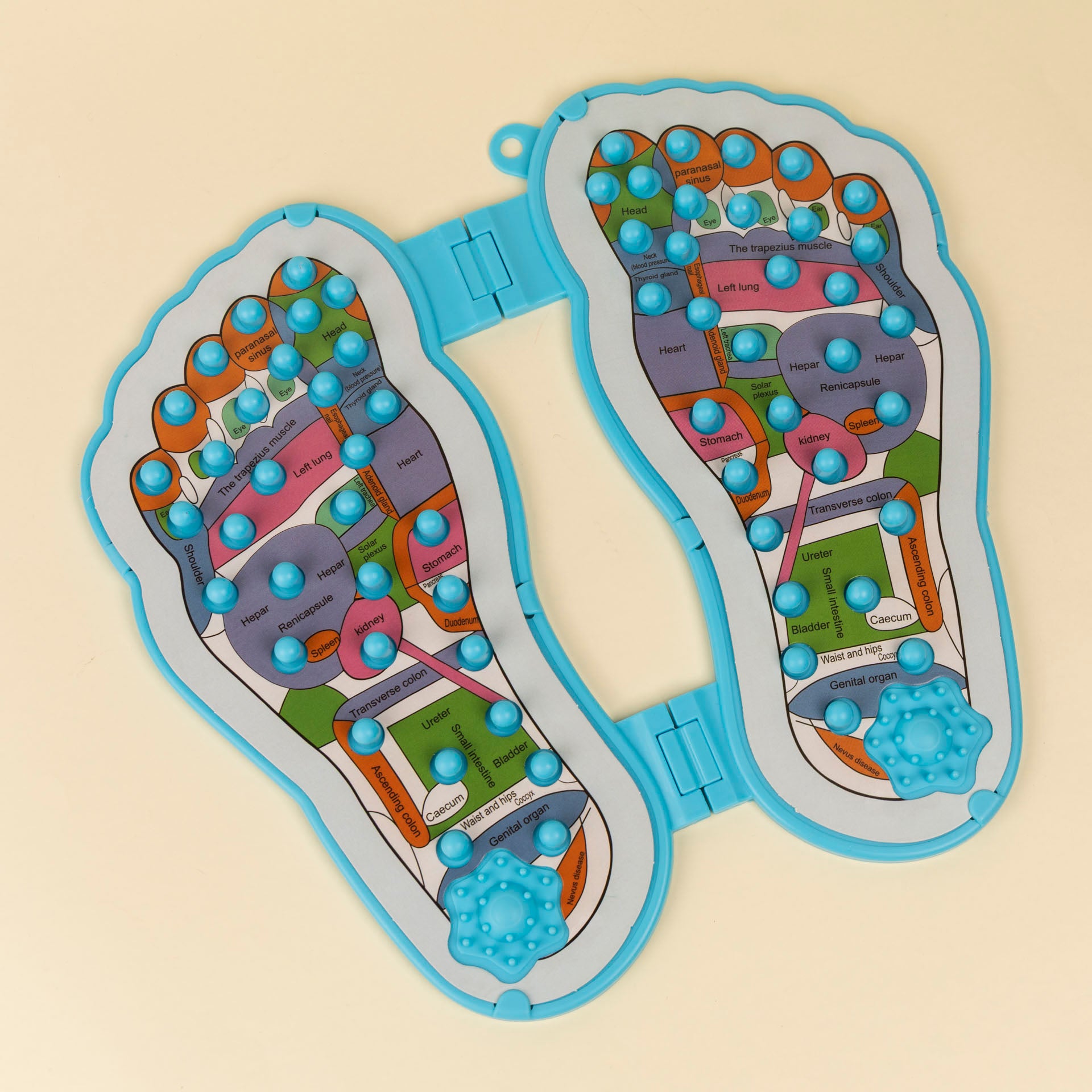 Reflexology Foot Massager Mat (pink or blue)