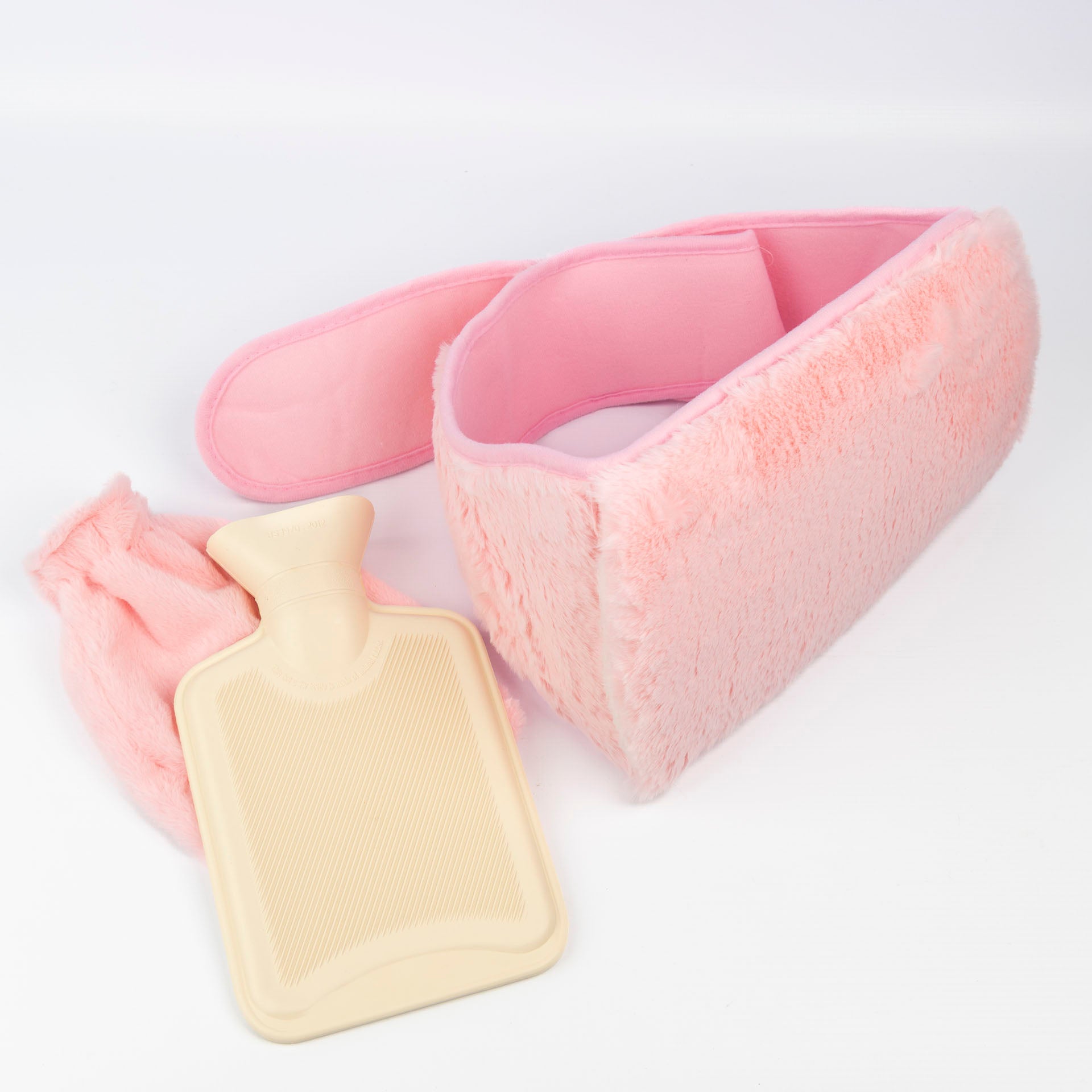 Hot Water Bottle Waist Belt and Hand Warmer (assorted colours)