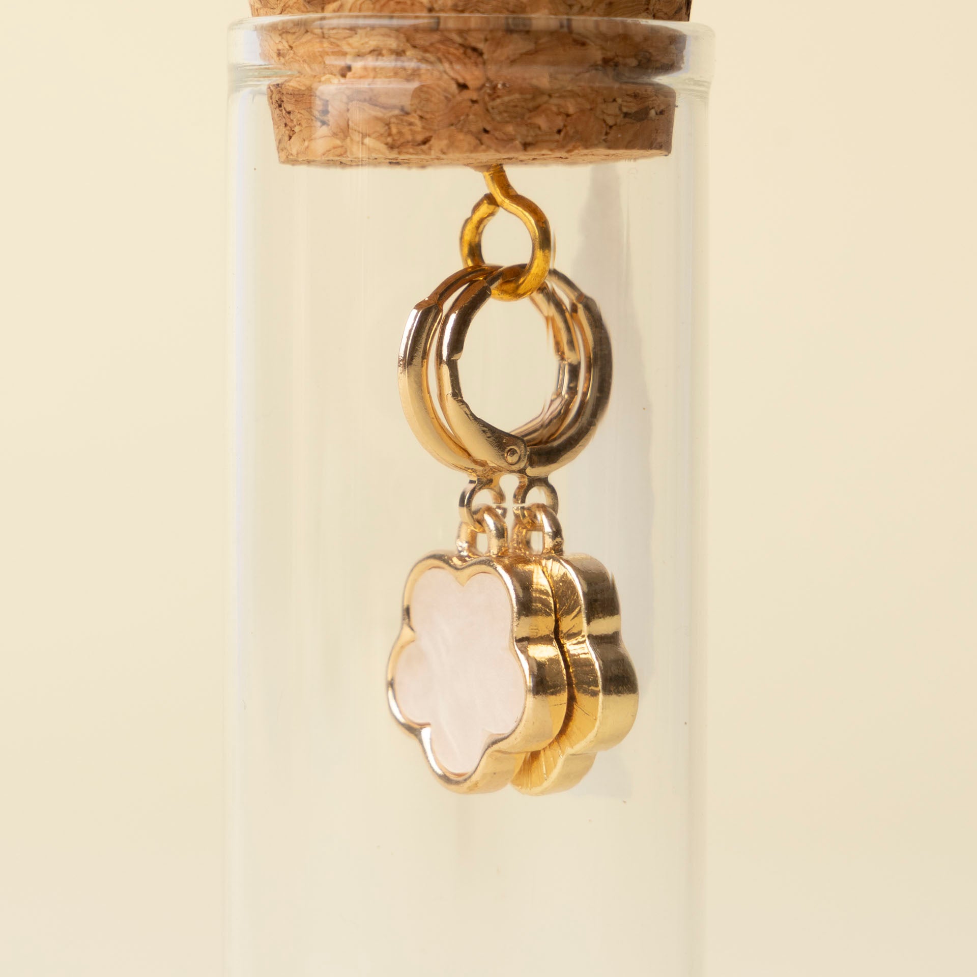 Stainless Steel Clover Earrings