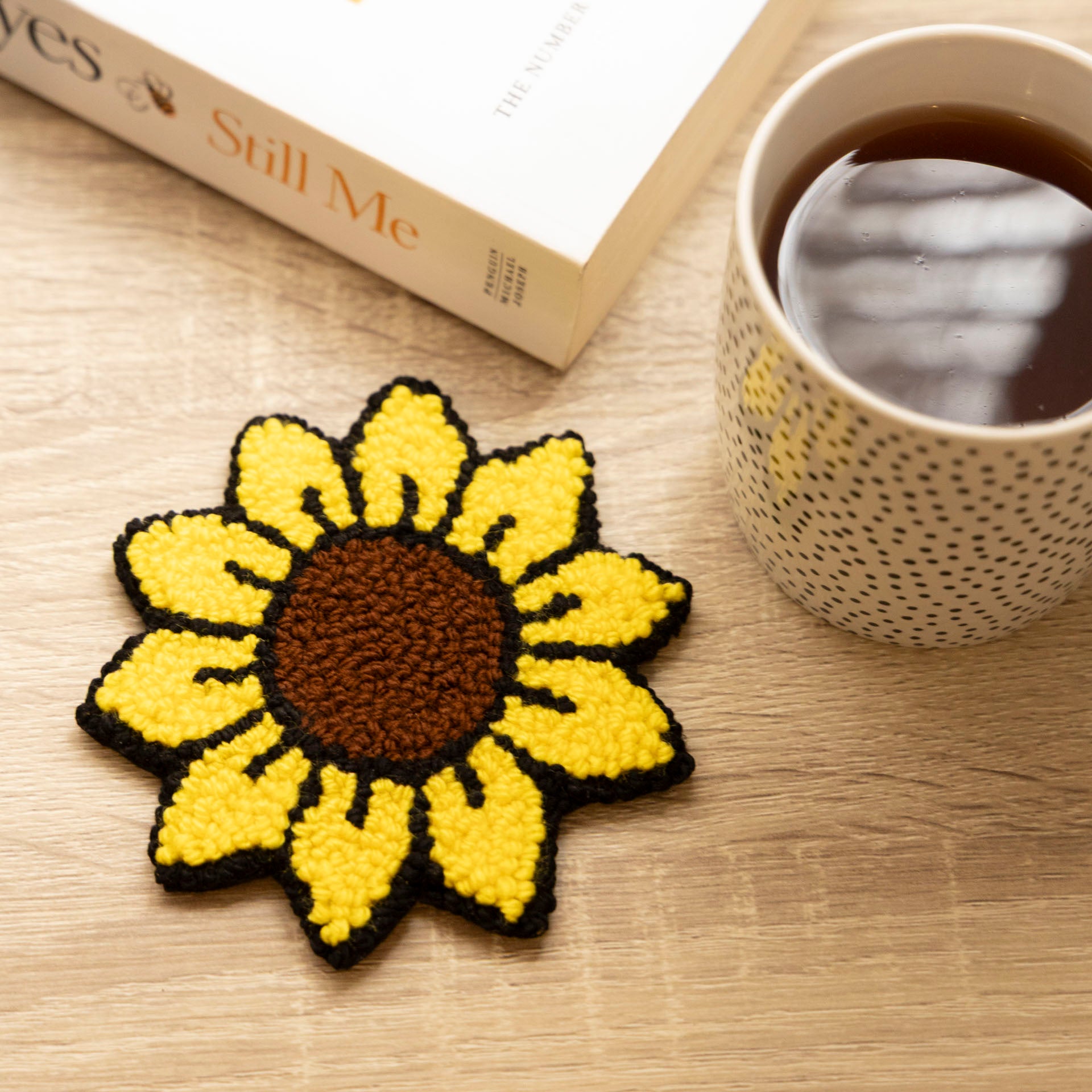 Sunflower Mug Rug