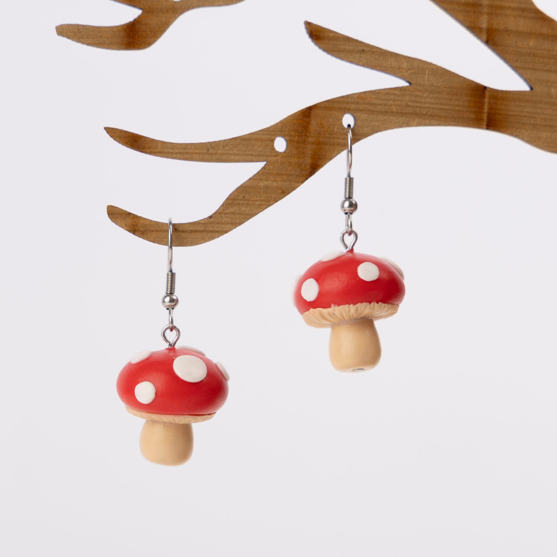 Mushroom Dangle Earrings