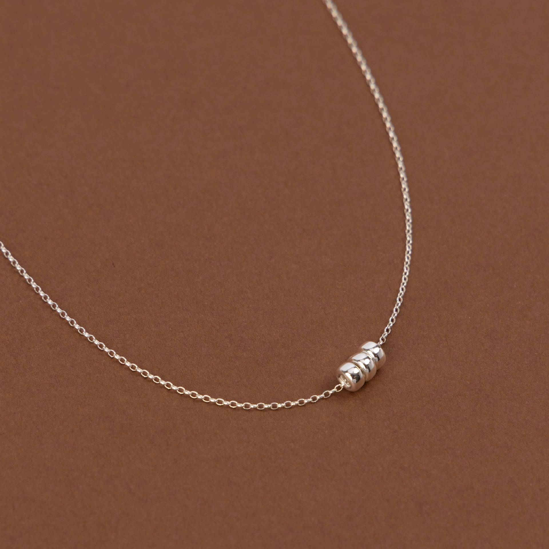 "Three Wishes" Necklace (sterling silver or gold-dipped)