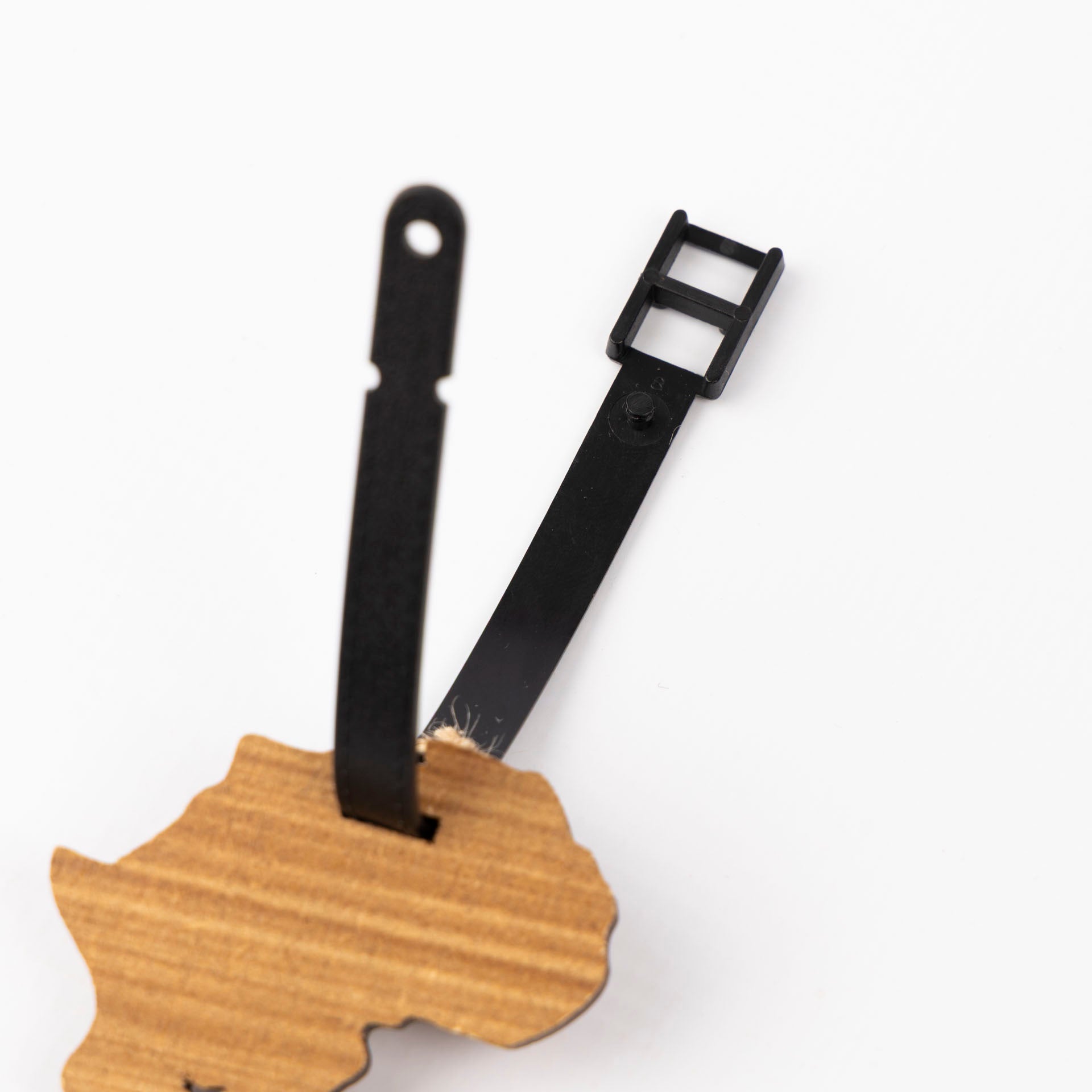 Africa Wooden Luggage Charm
