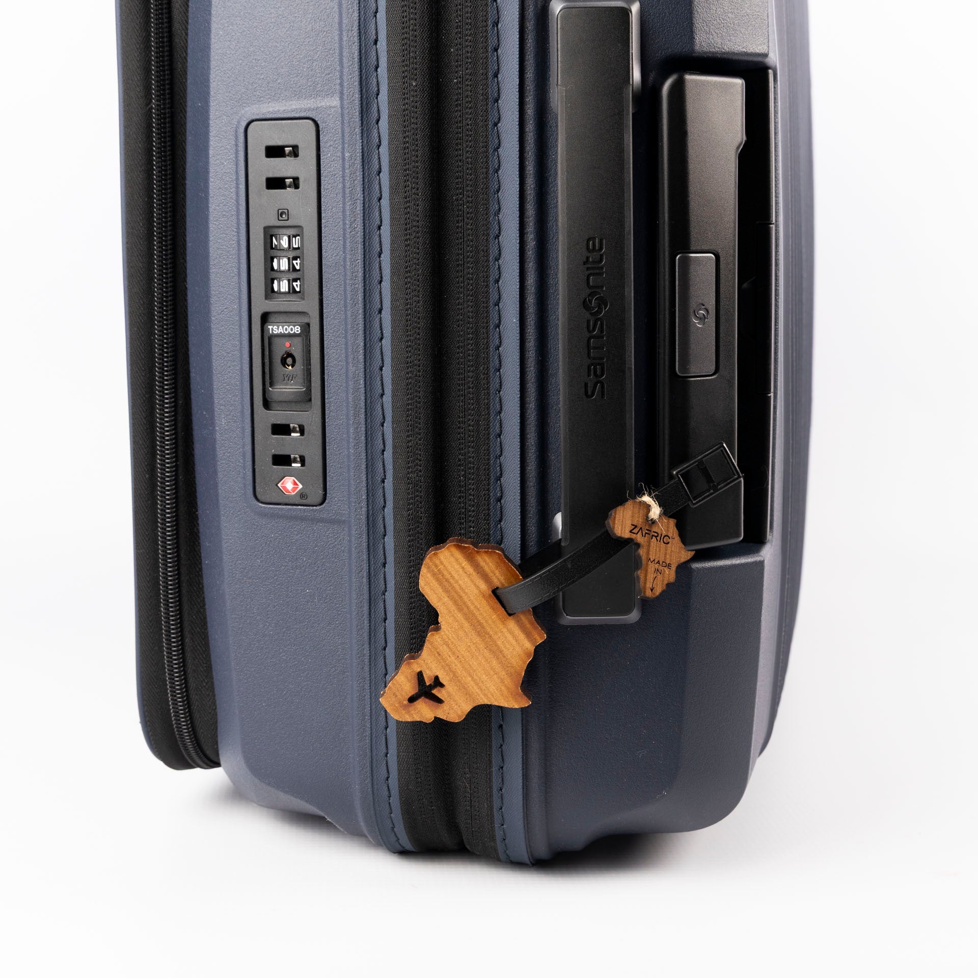 Africa Wooden Luggage Charm
