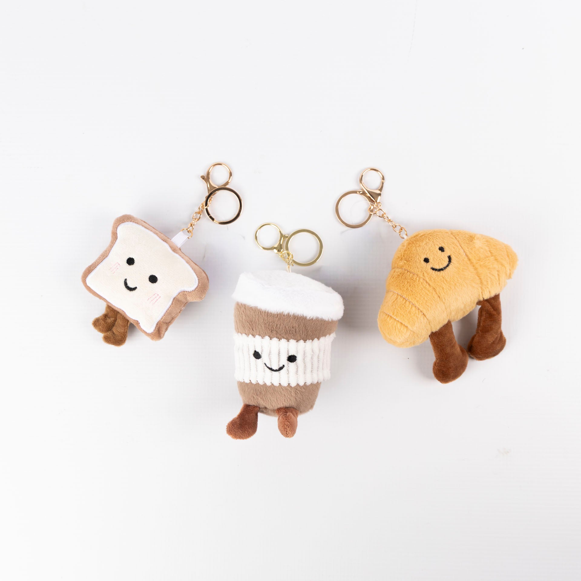 Croissant Plush Bag Charm