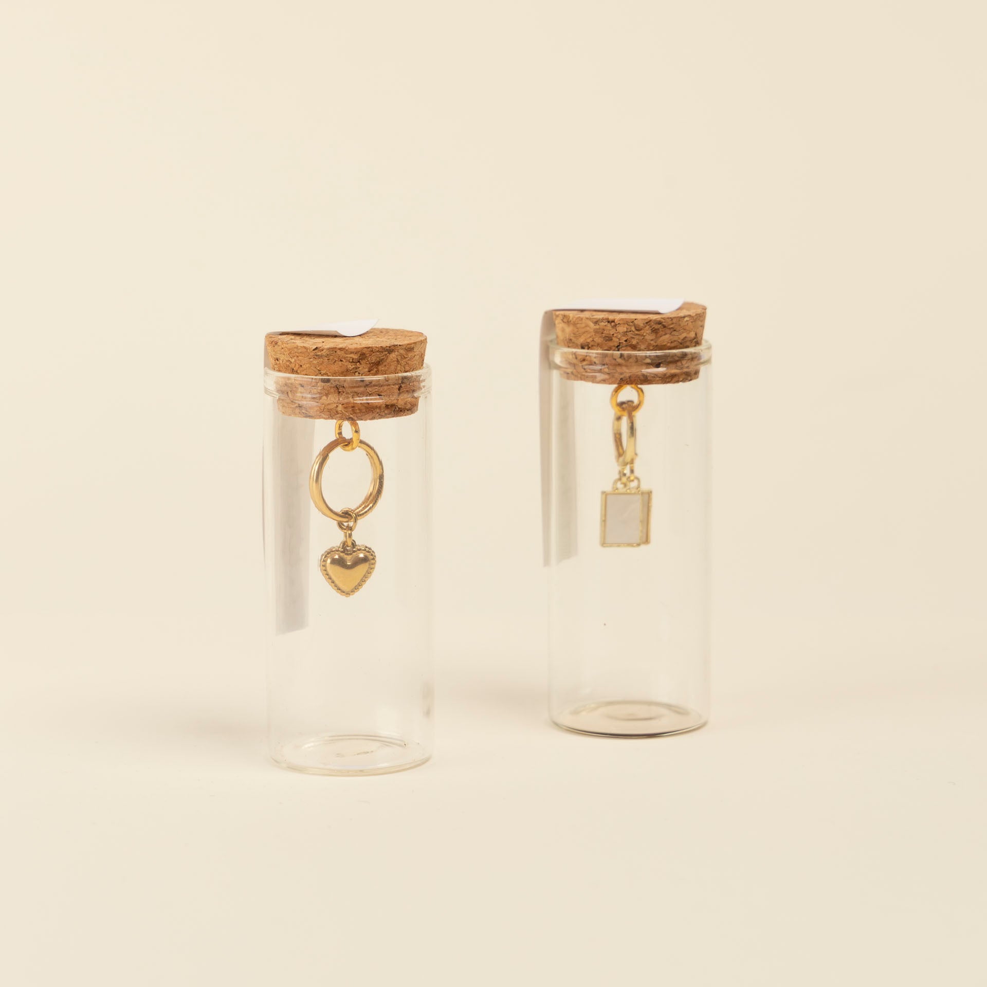 Stainless Steel Minimalist Pearlescent Earrings