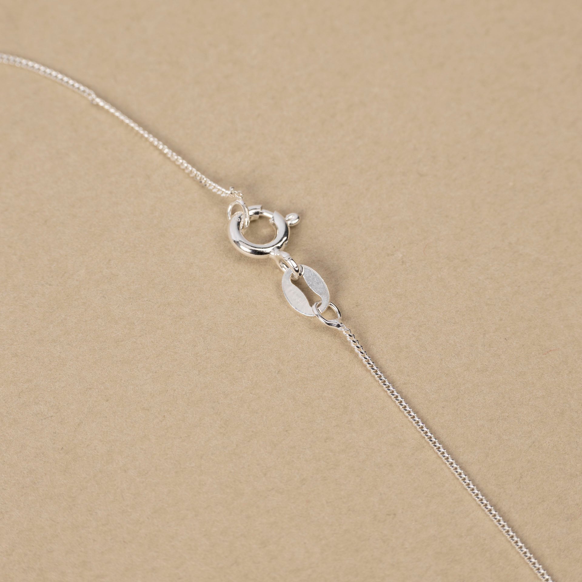 Sterling Silver Africa Outline Pendant (Silk or Chain)