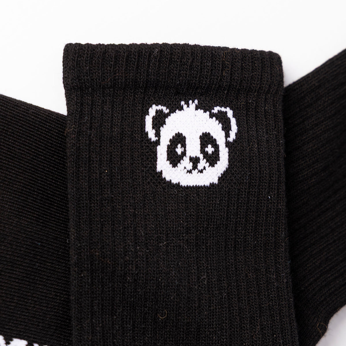 "Panda" Ladies' Ribbed Cotton Socks