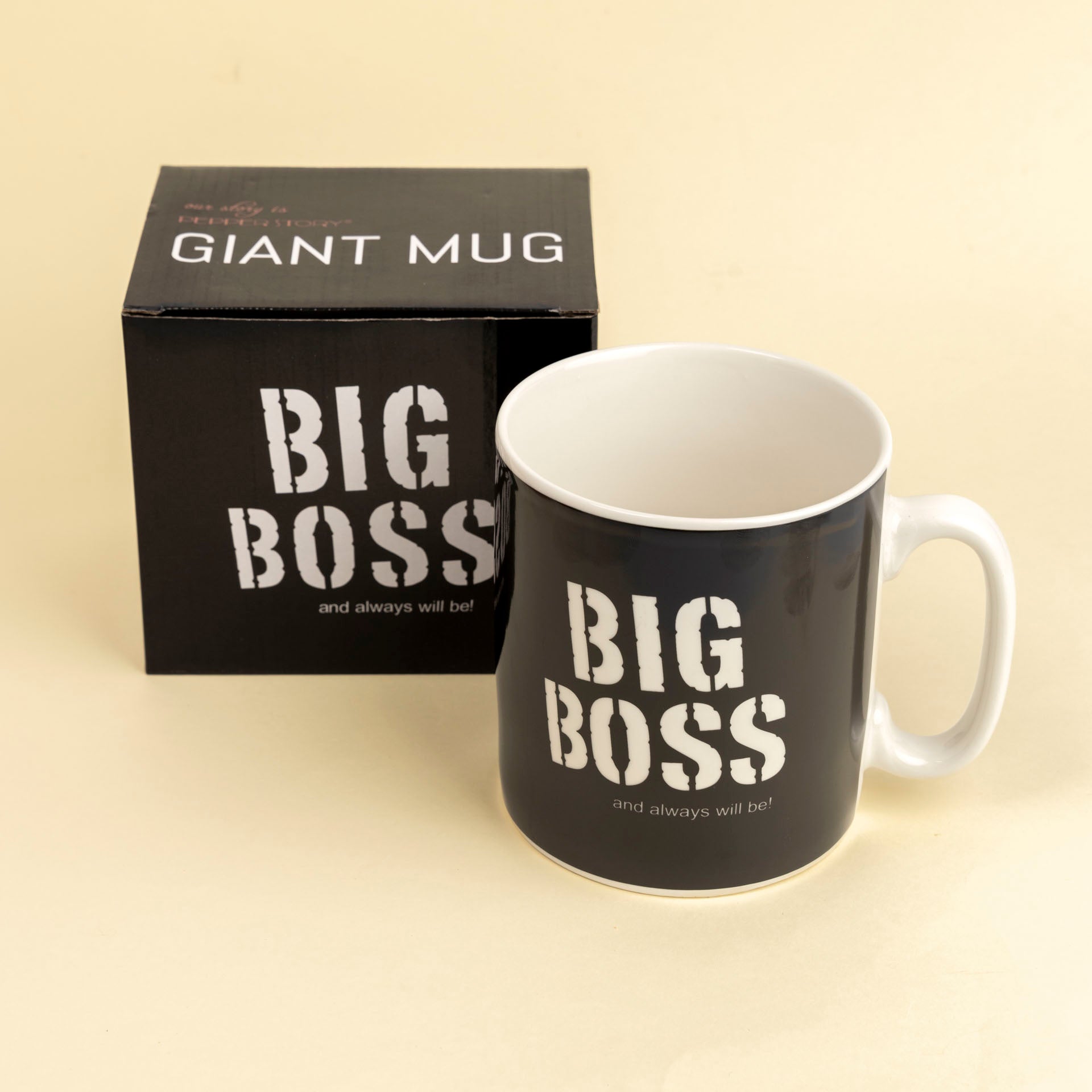 "Big Boss" Giant Ceramic Mug