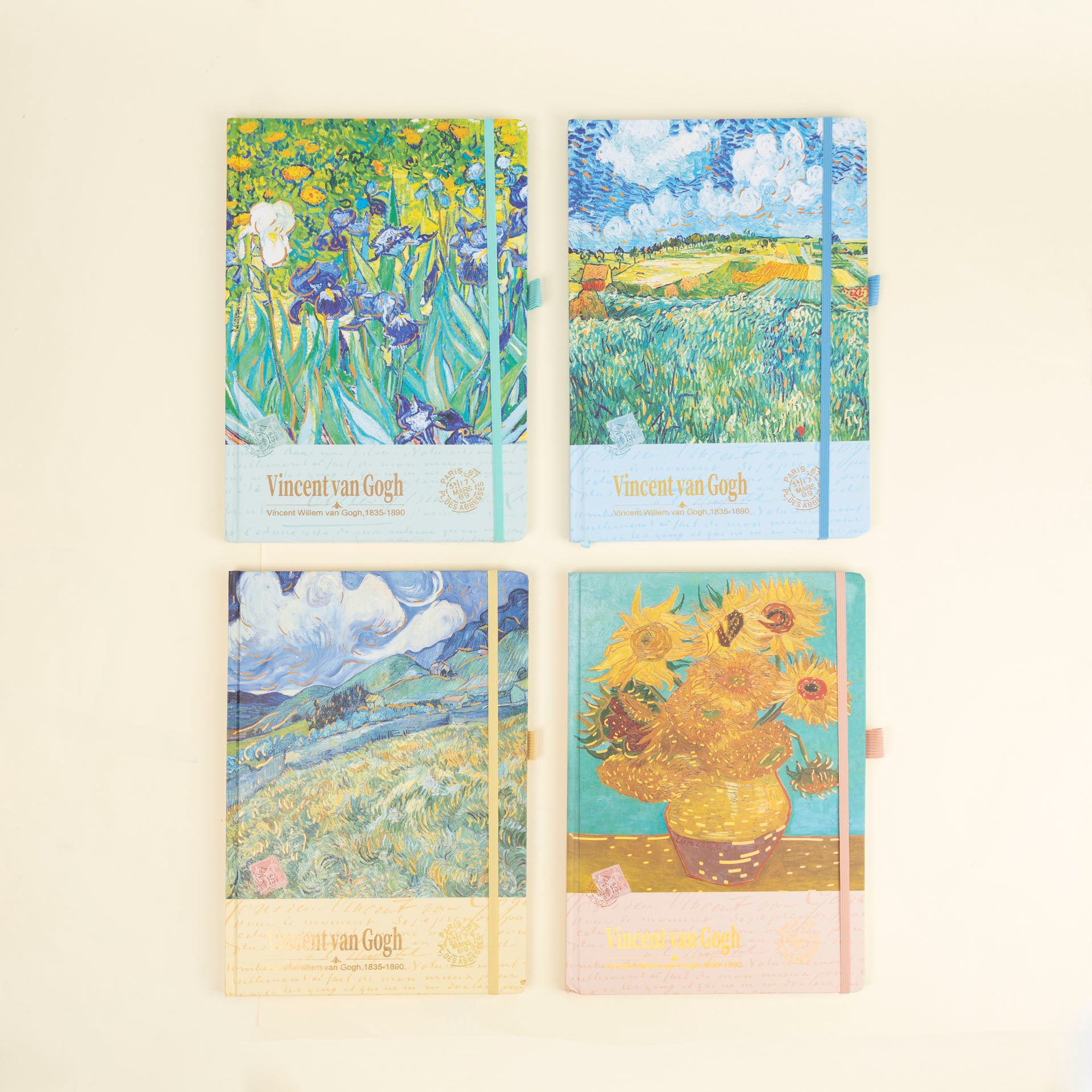 Vincent van Gogh Collection A4 Notebooks (assorted designs)
