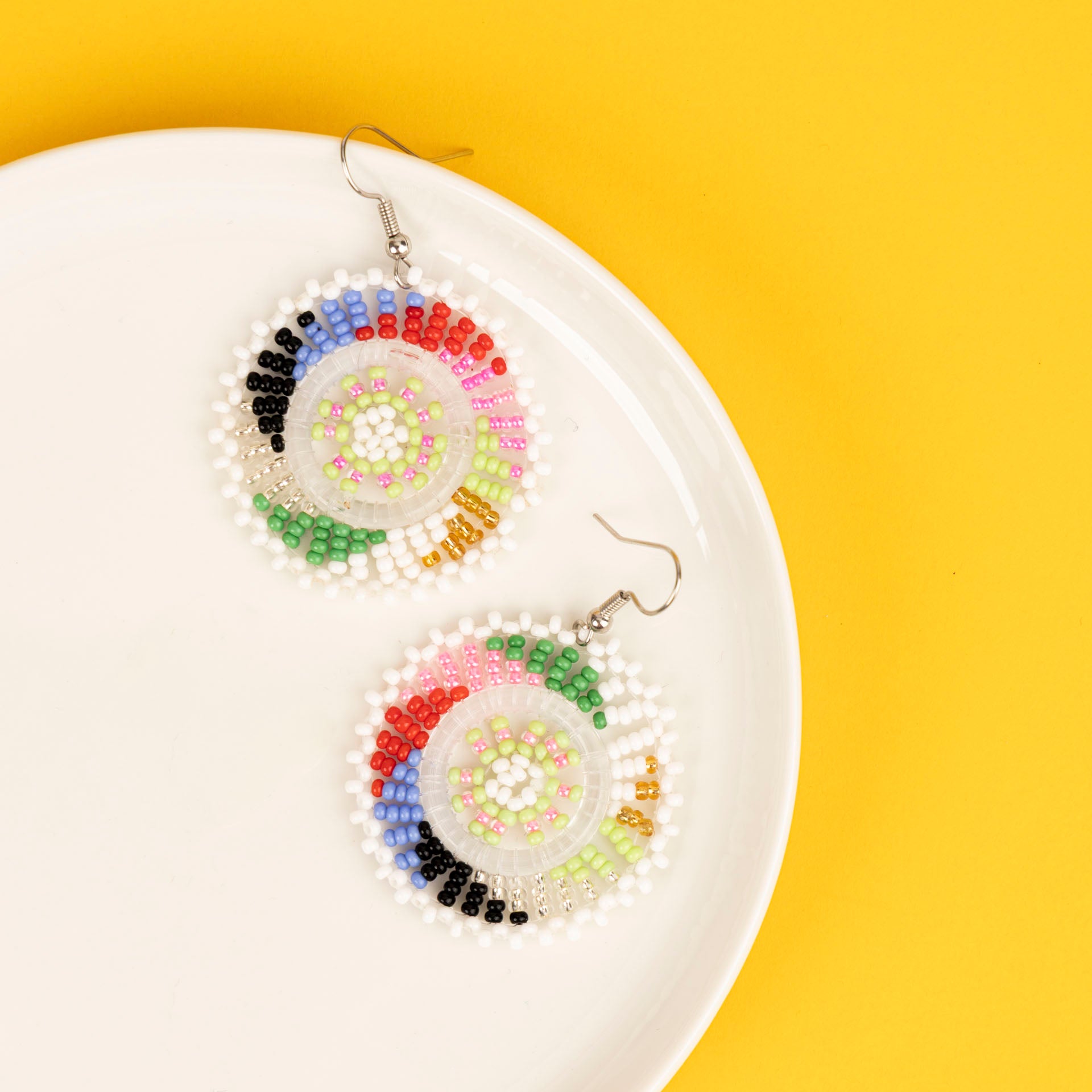 Beaded Hoop Earrings by Project Hope (assorted styles)