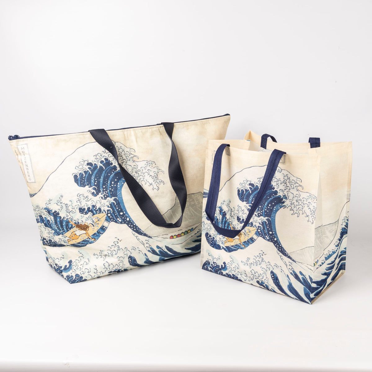 "The Great Wave Off Muizenberg" XL Shopper Bag