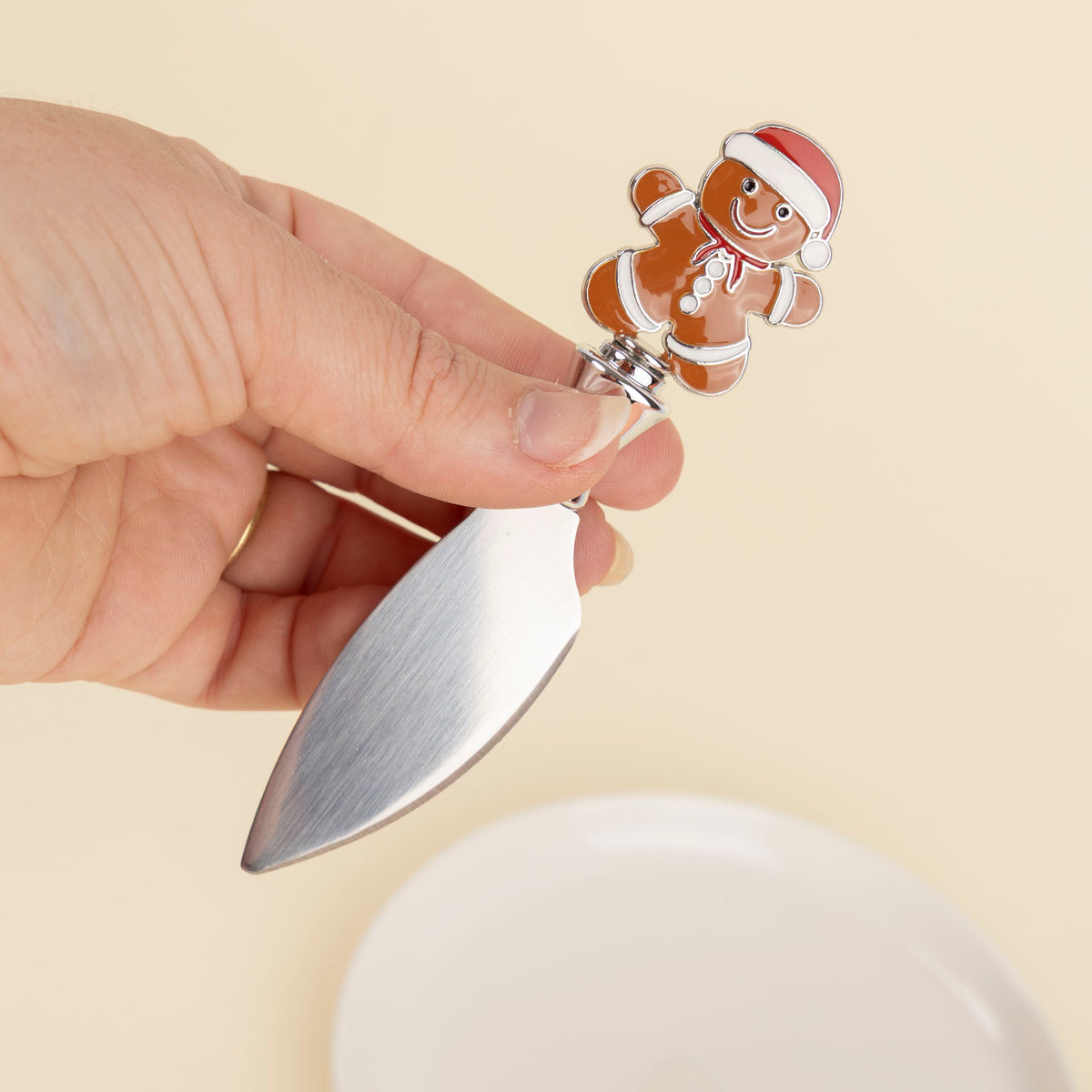 Gingerbread Man Cheese Knife