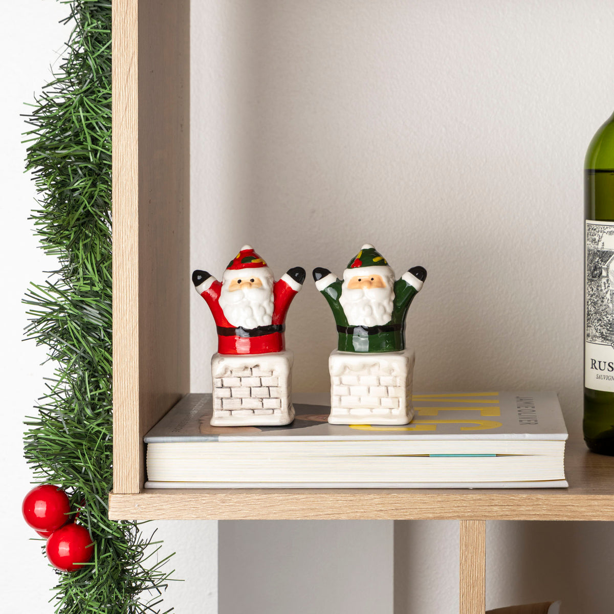 Father Christmas Salt & Pepper Shaker Set