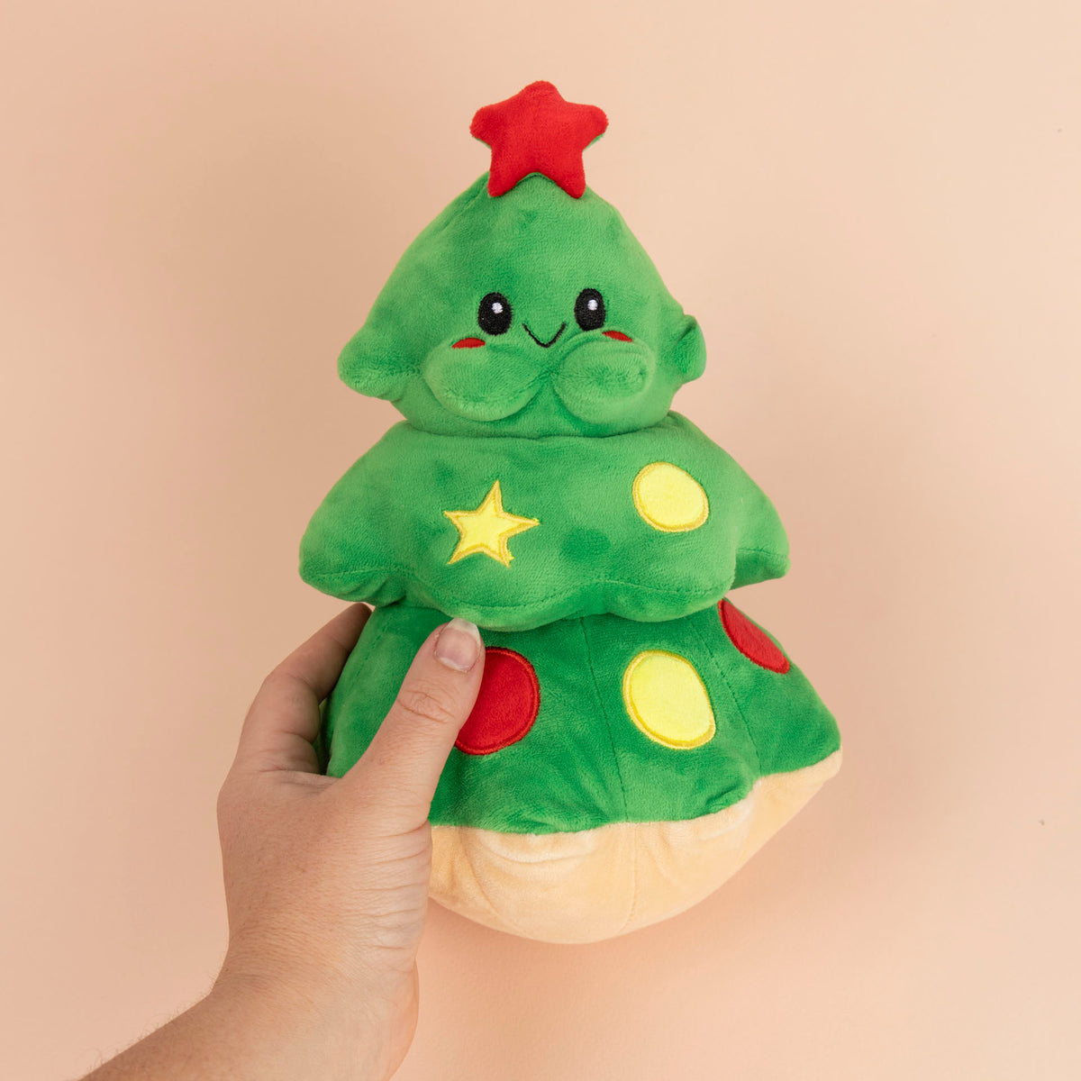 Festive Christmas Tree Plush Toy