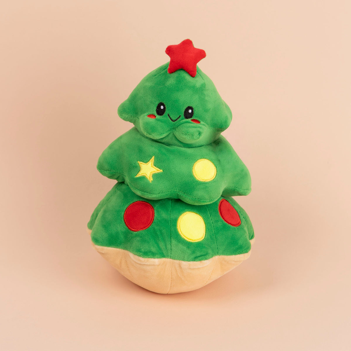 Festive Christmas Tree Plush Toy