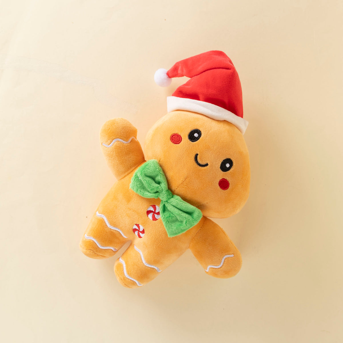 Festive Gingerbread Man Plush Toy