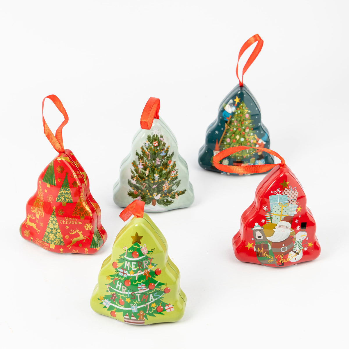 Christmas Tree Storage Tins (assorted)