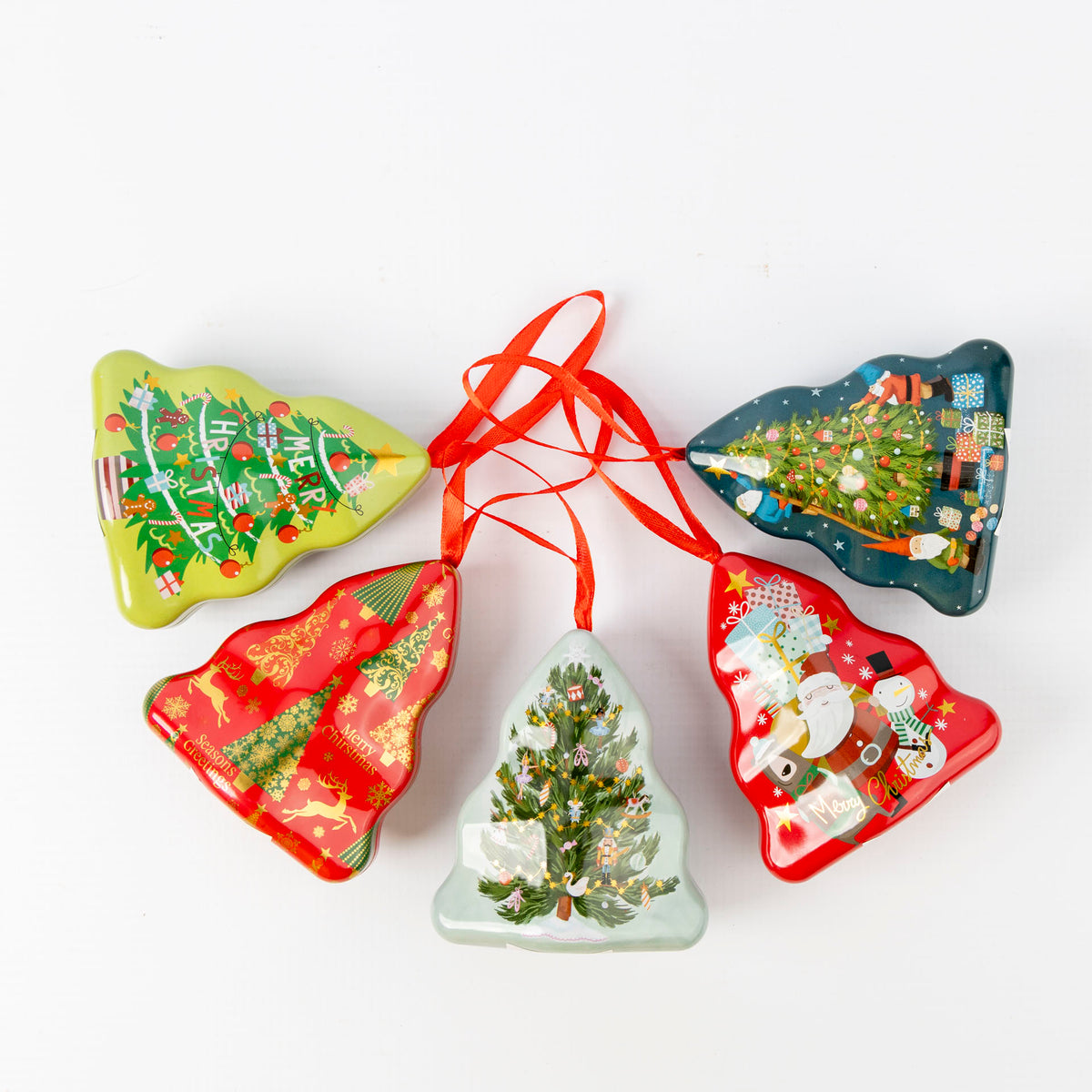 Christmas Tree Storage Tins (assorted)