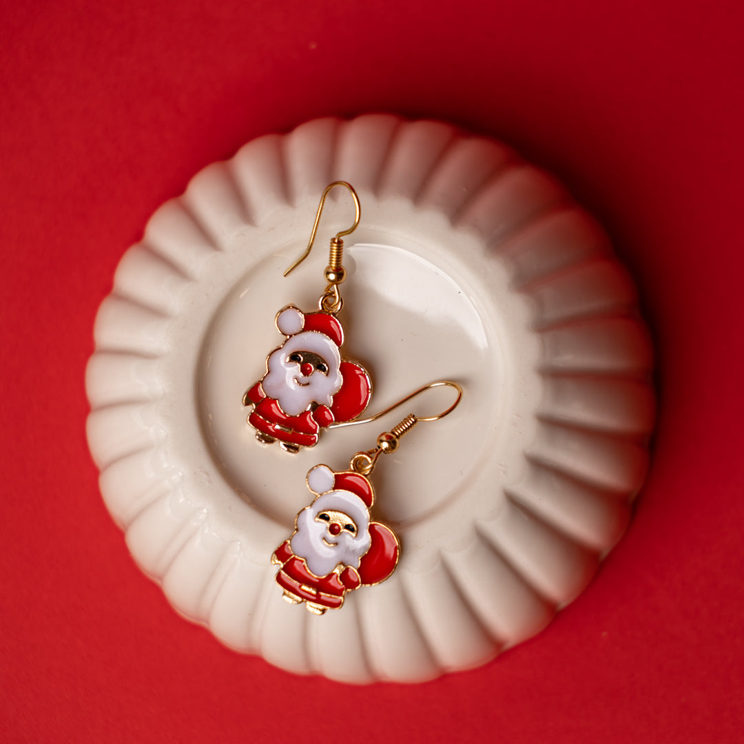 Festive Earrings (Christmas Tree or Father Christimas)