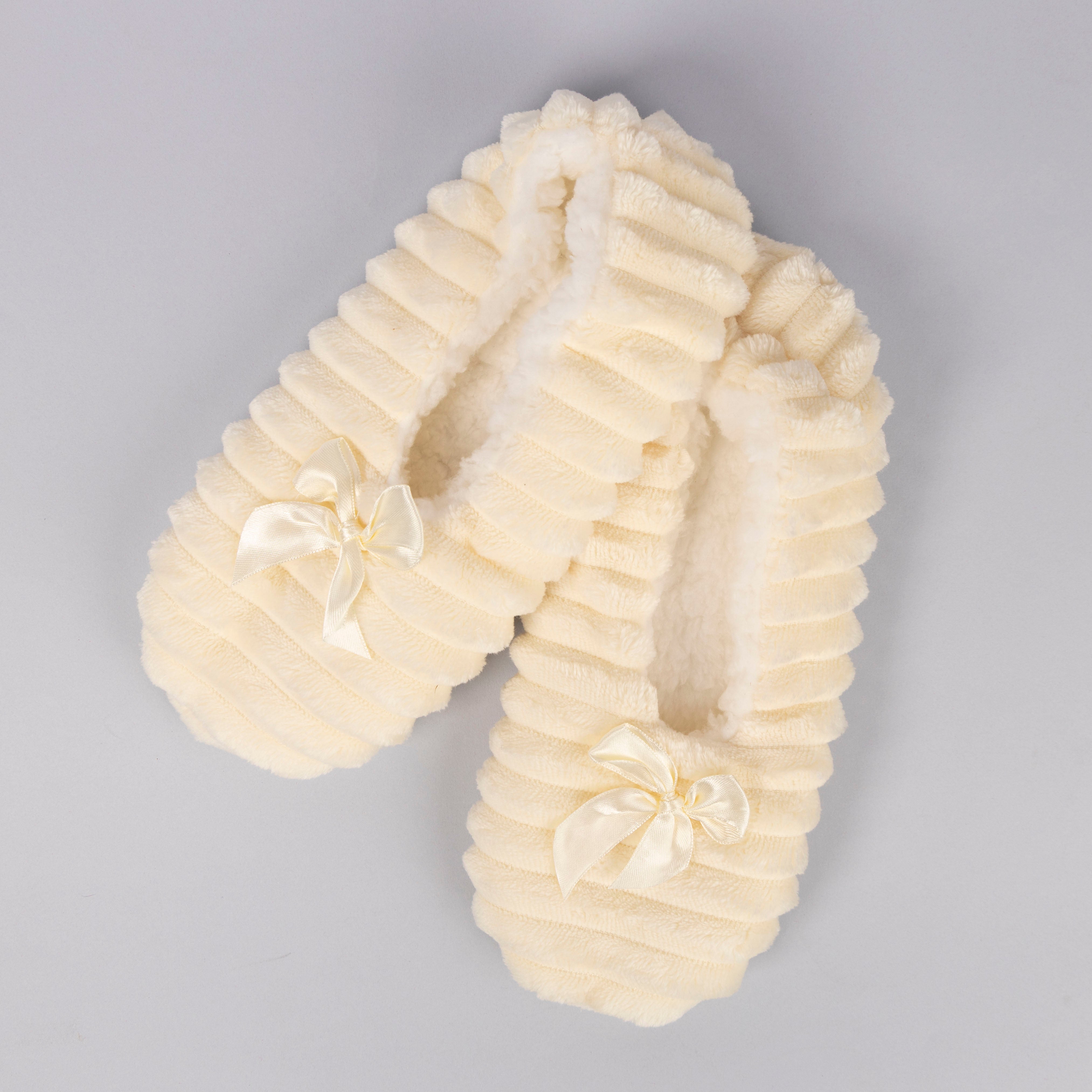 Ladies' Cosy Plush Slipper Socks (assorted)