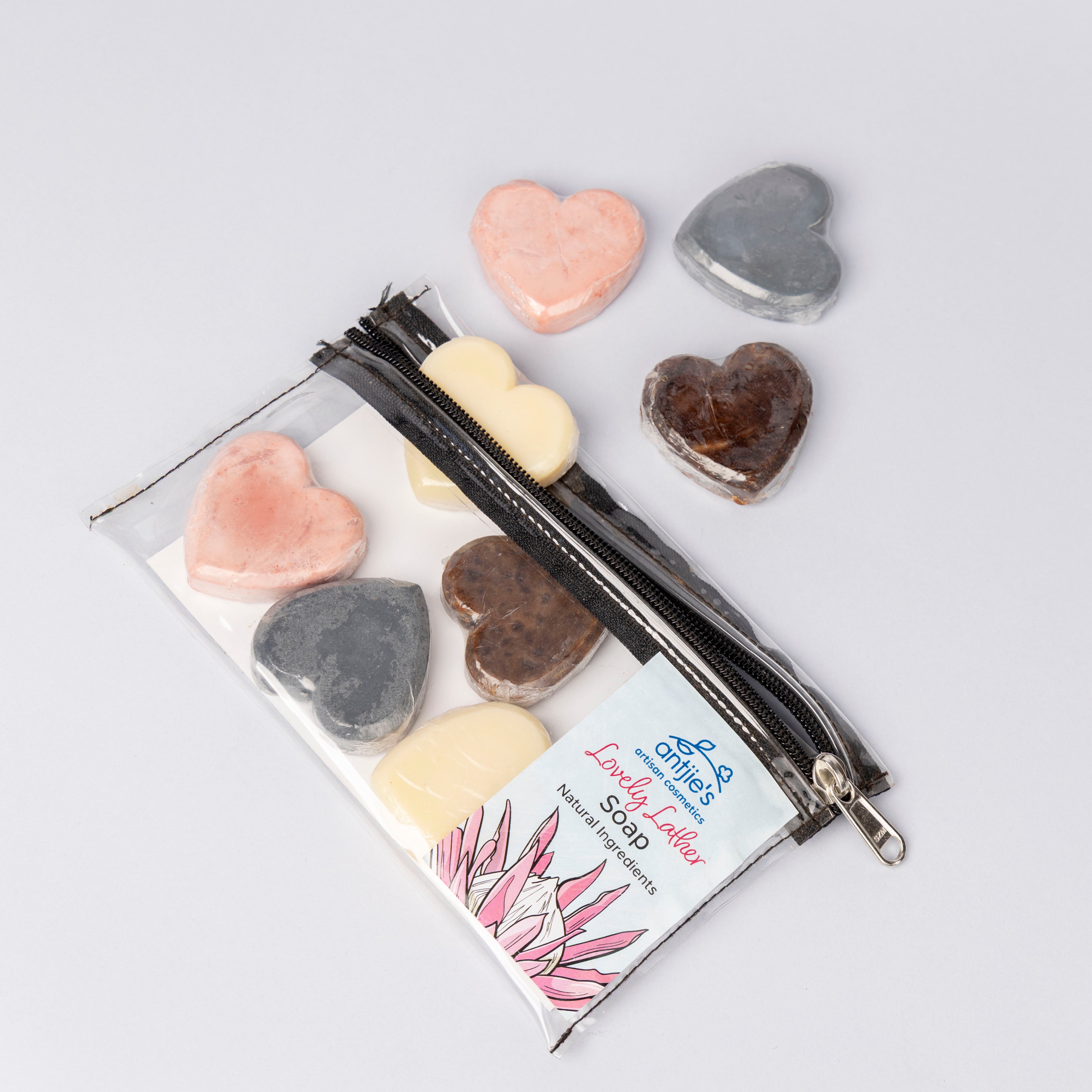 Antjie's Bag of Heart Soaps