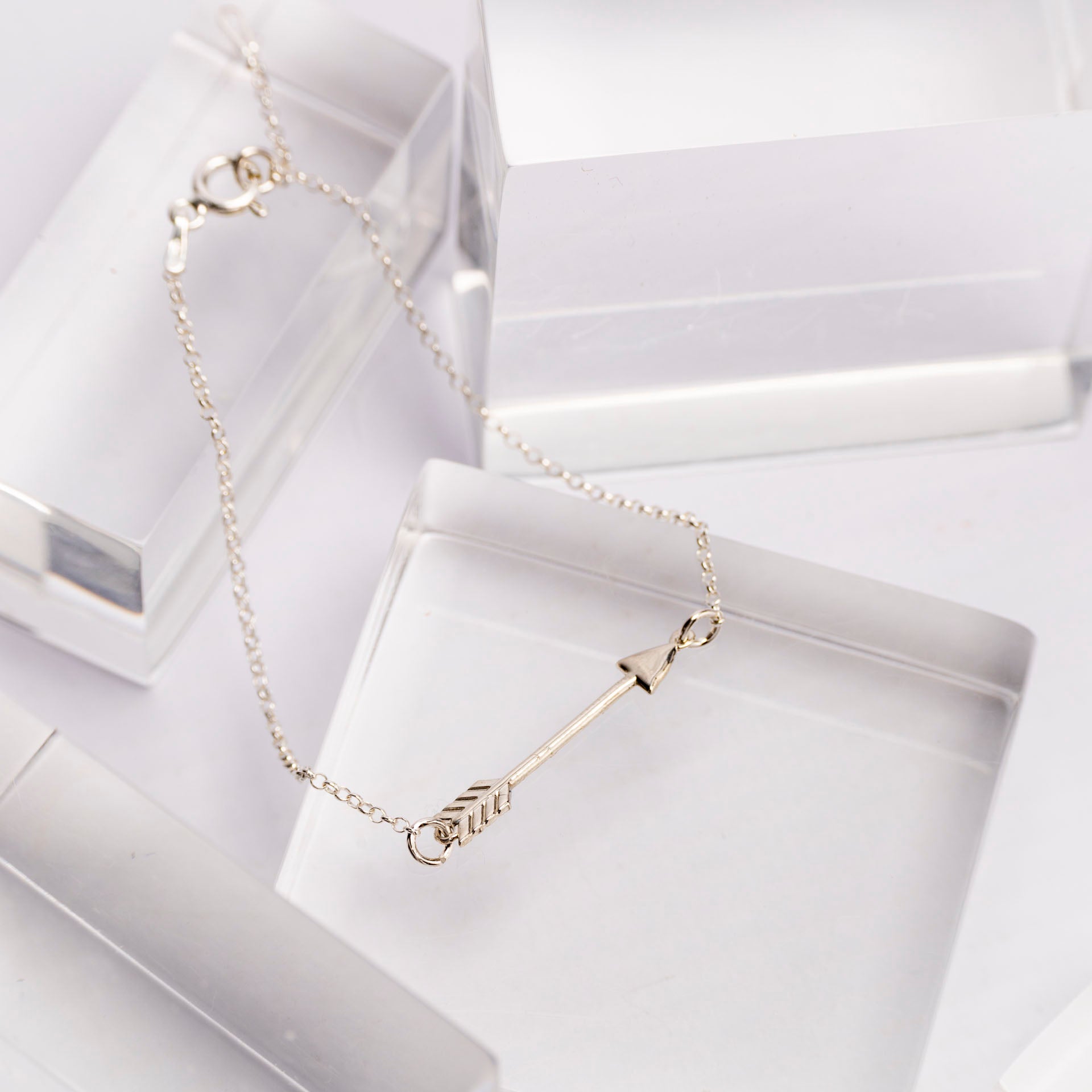 "Follow Your Arrow" Sterling Silver Bracelet