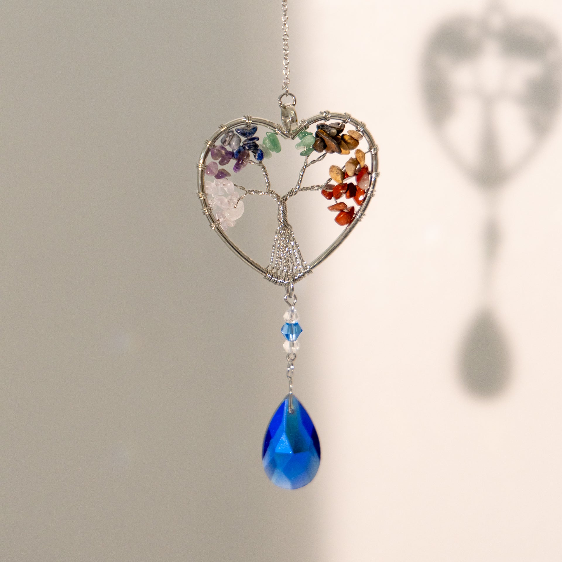 Tree of Life Gemstone Suncatchers