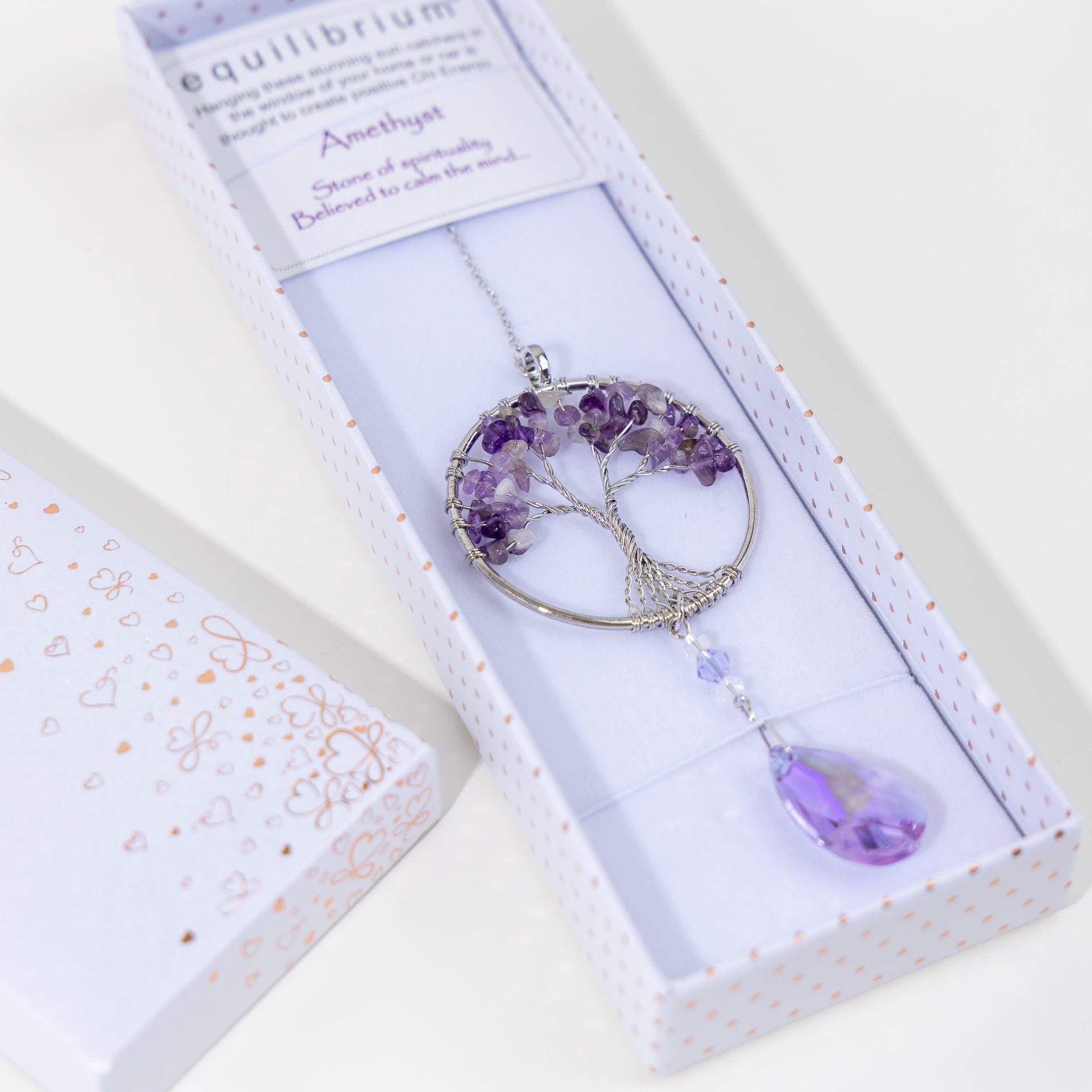 Tree of Life Gemstone Suncatchers