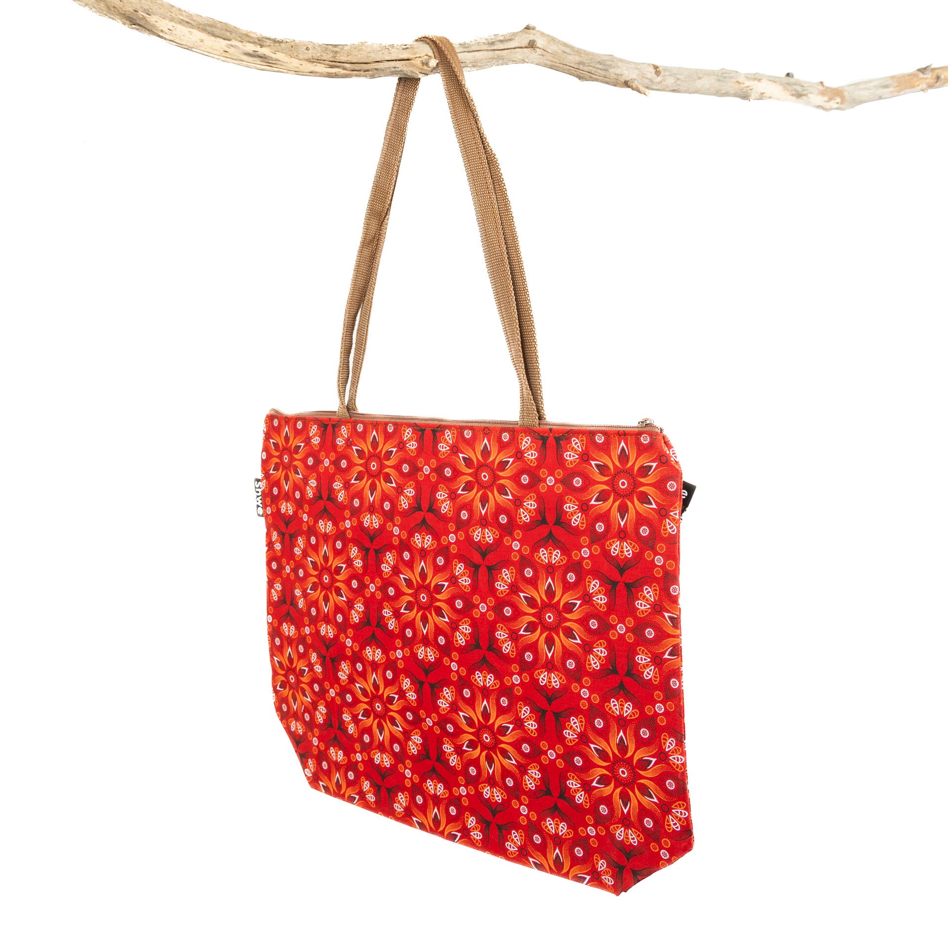 Shwe Square Zip-Up Tote Bag