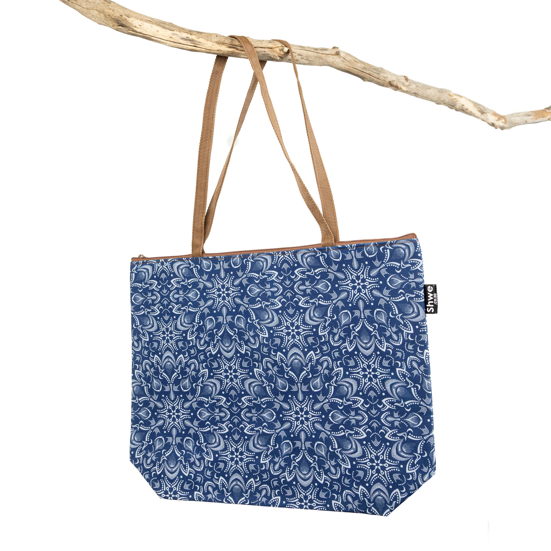 Shwe Square Zip-Up Tote Bag