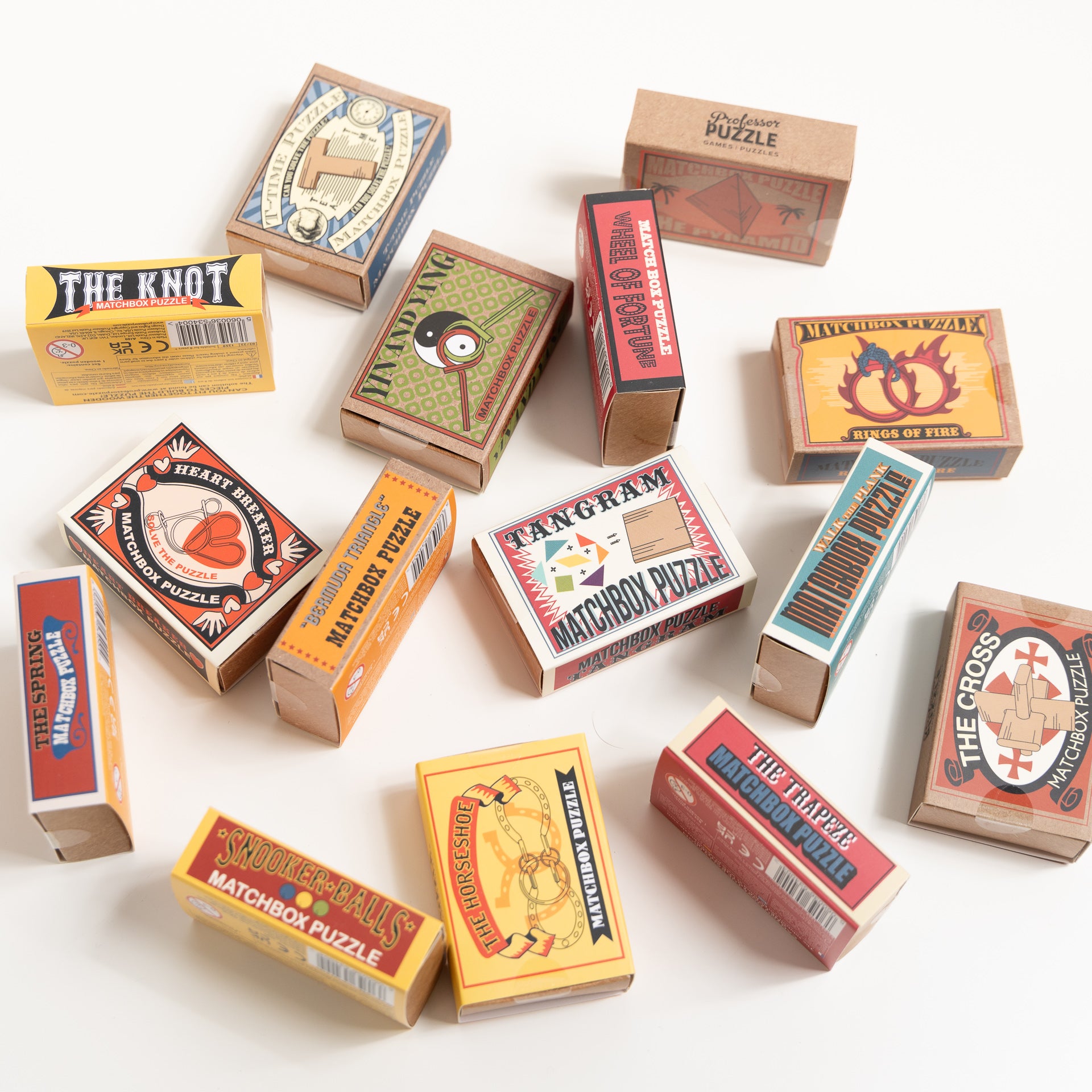 Matchbox Mini Brainteaser Puzzles