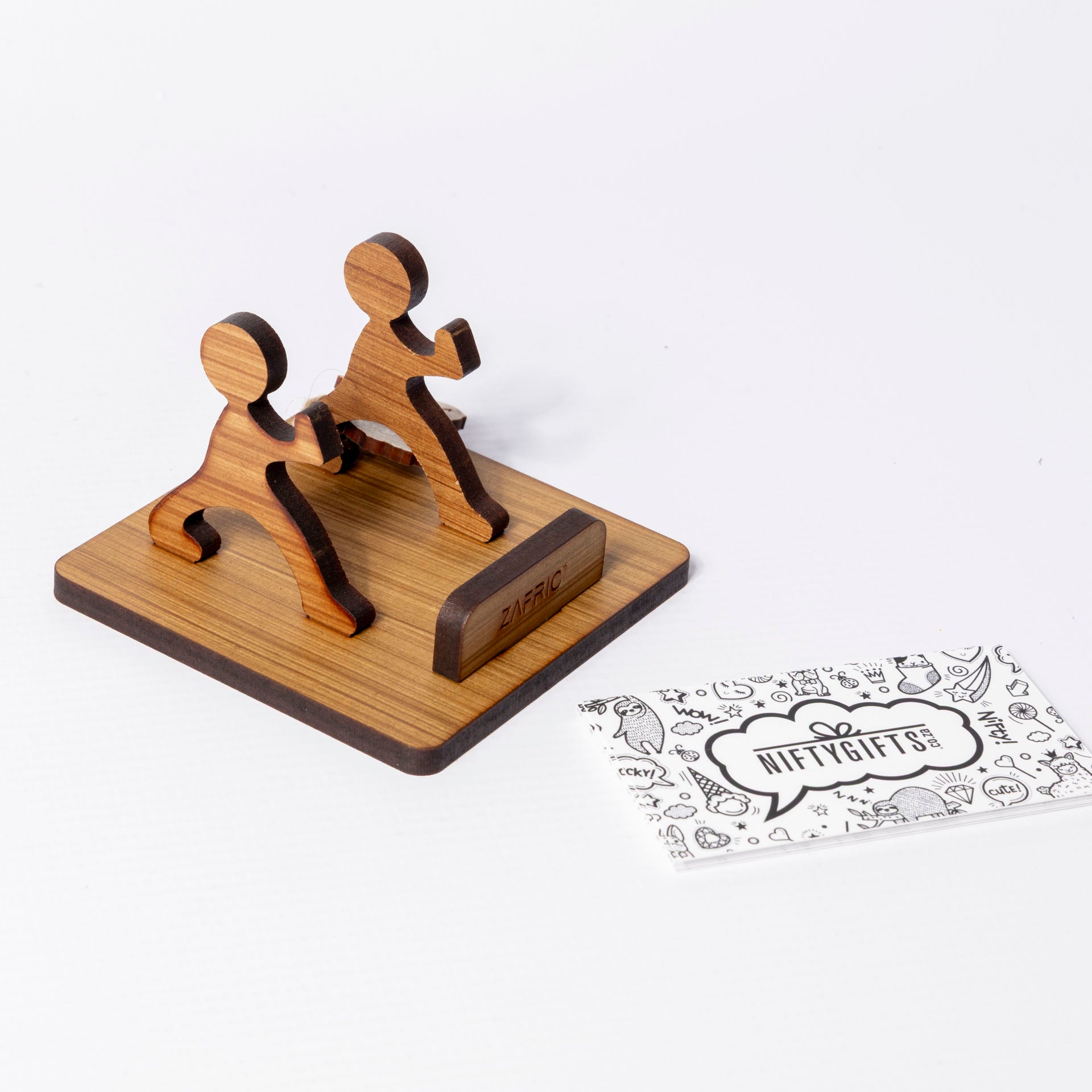 Strong Man Business Card Holder