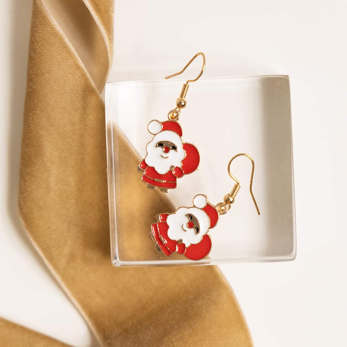 Festive Earrings (Christmas Tree or Father Christimas)