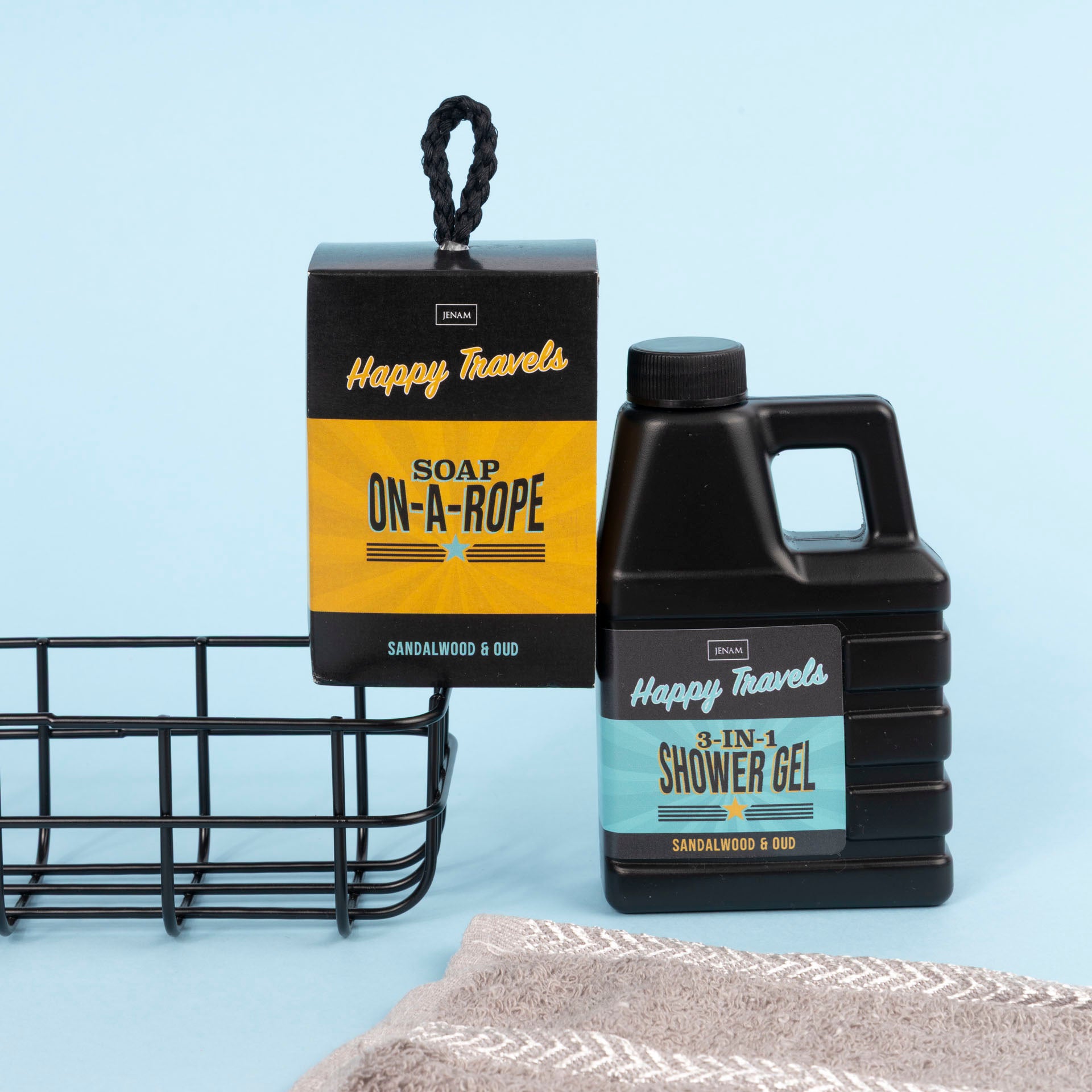Happy Travels – Body Care Gift Set Caddy