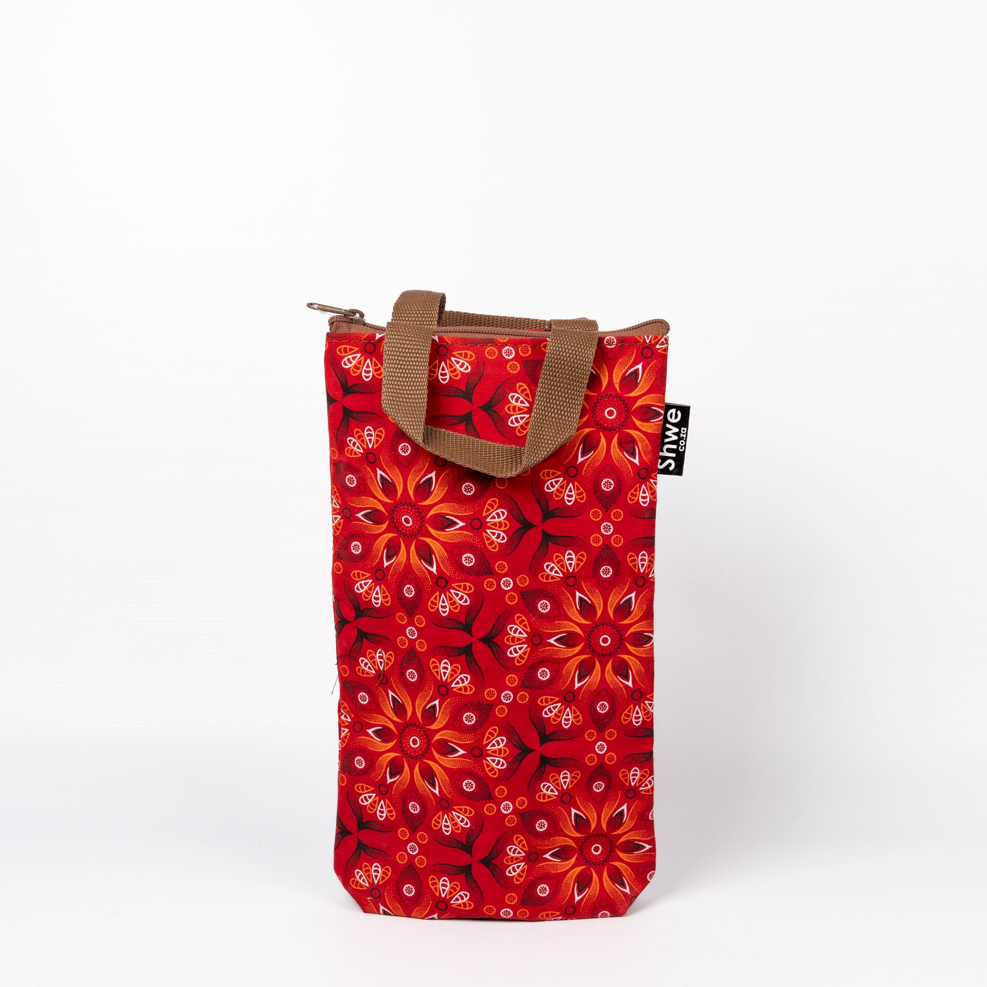 Shwe Single Wine Bottle Cooler Tote with Carrier Handles