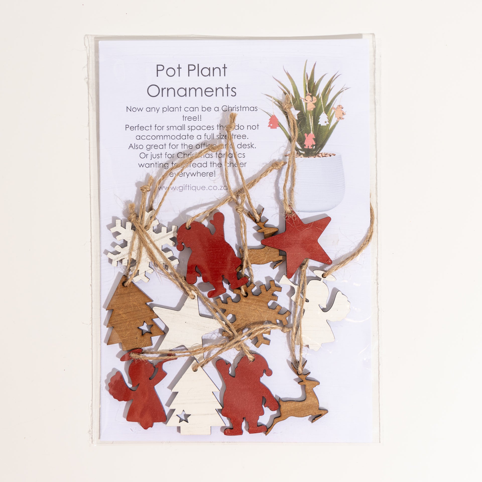Christmas Pot Plant Ornaments